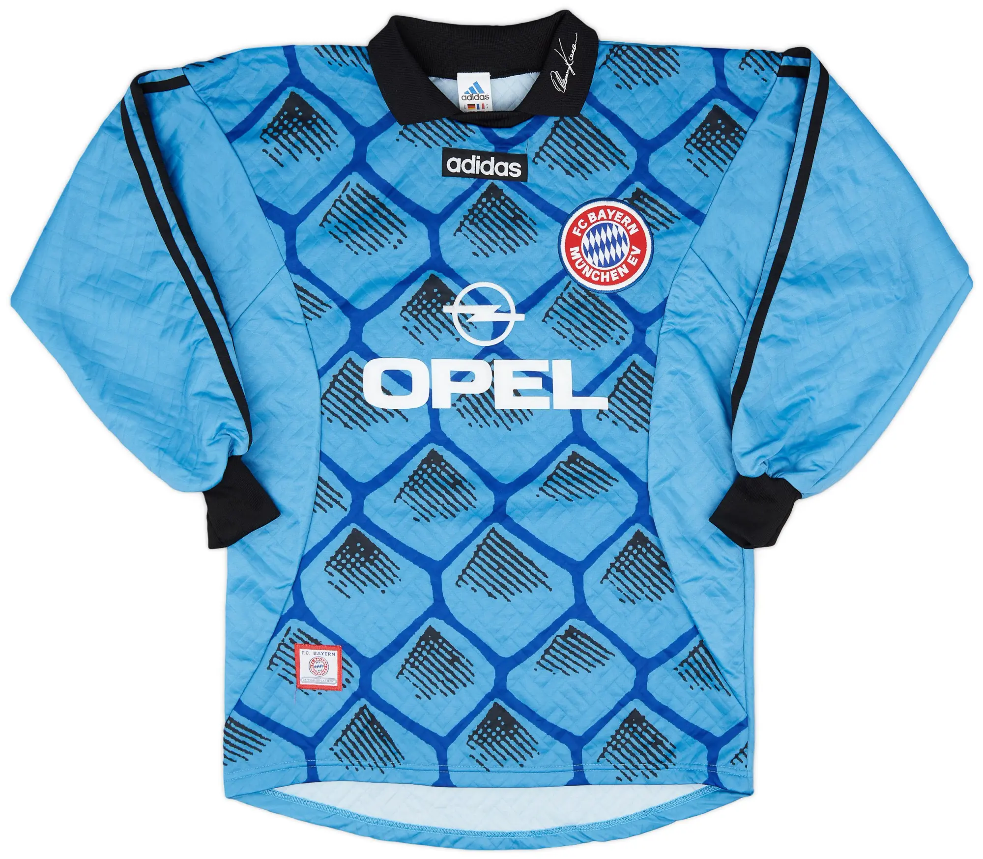 adidas 1996-98 Bayern Munich GK Shirt - 8/10 - (S)