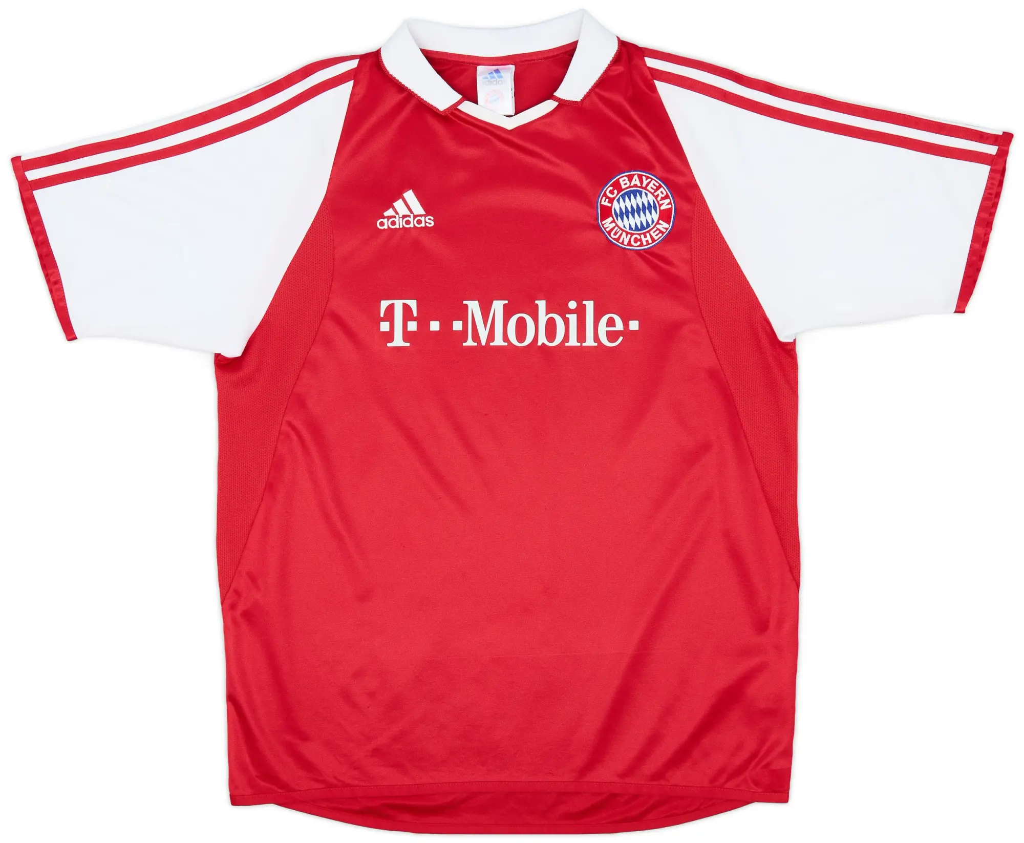 adidas 2003-04 Bayern Munich Home Shirt - 8/10 - (XL.Boys)