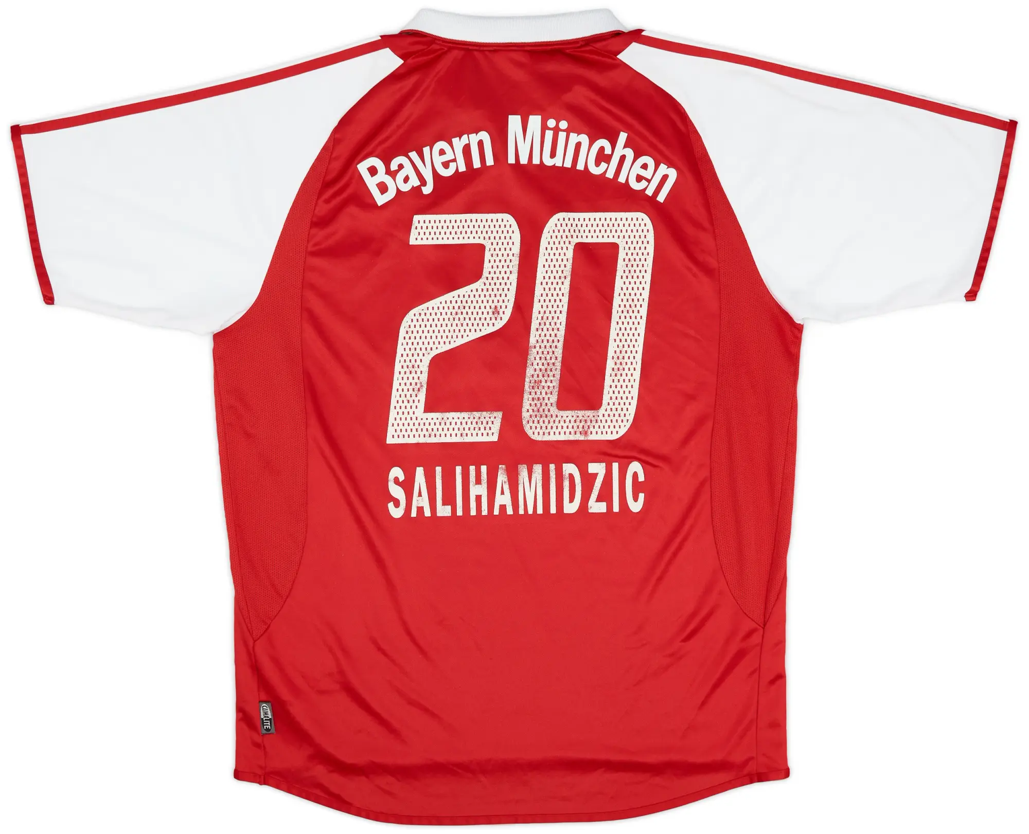 adidas 2003-04 Bayern Munich Home Shirt Salihamidzic #20 - 6/10 - (L)