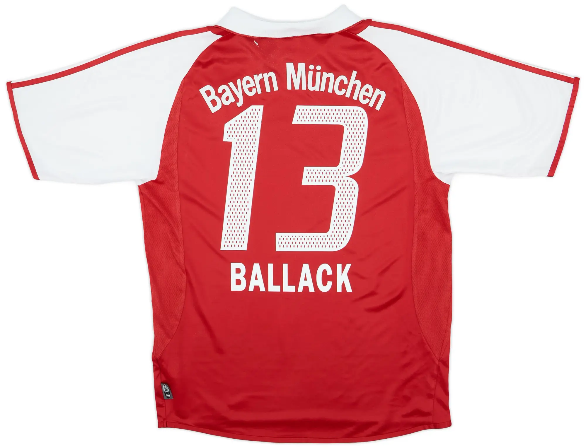 adidas 2003-04 Bayern Munich Home Shirt Ballack #13 - 7/10 - (M)