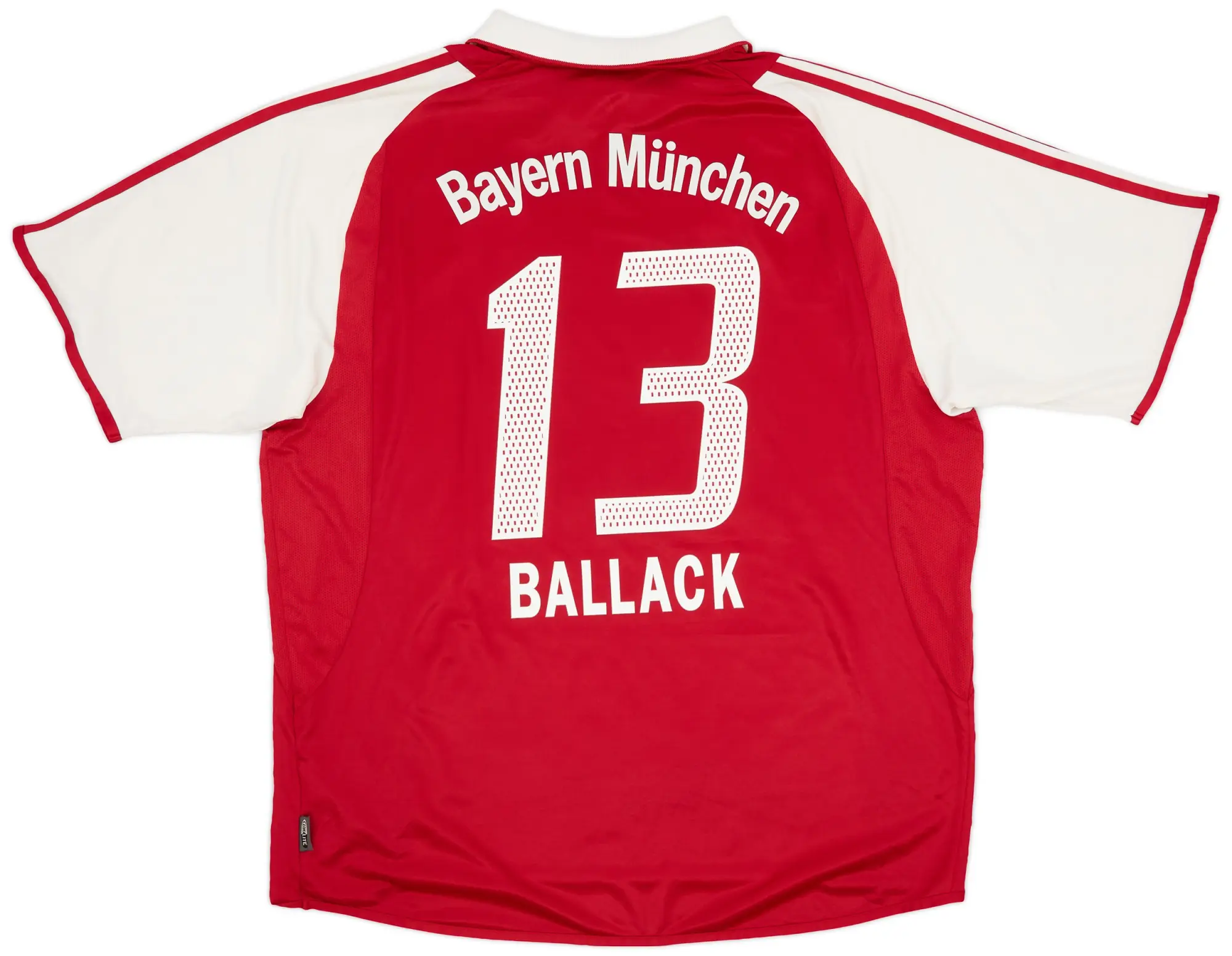 adidas 2003-04 Bayern Munich Home Shirt Ballack #13 - 8/10 - (XXL)