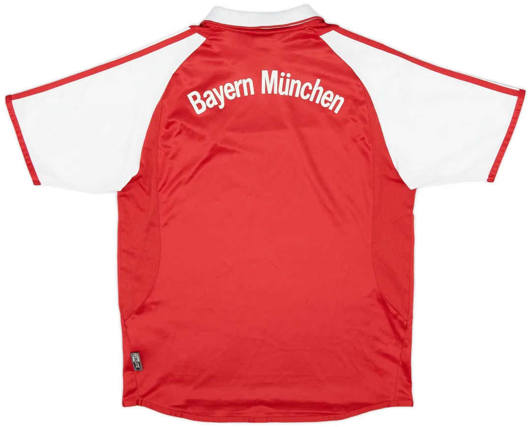 adidas Bayern Munich Boys SS Home Shirt 2003/04