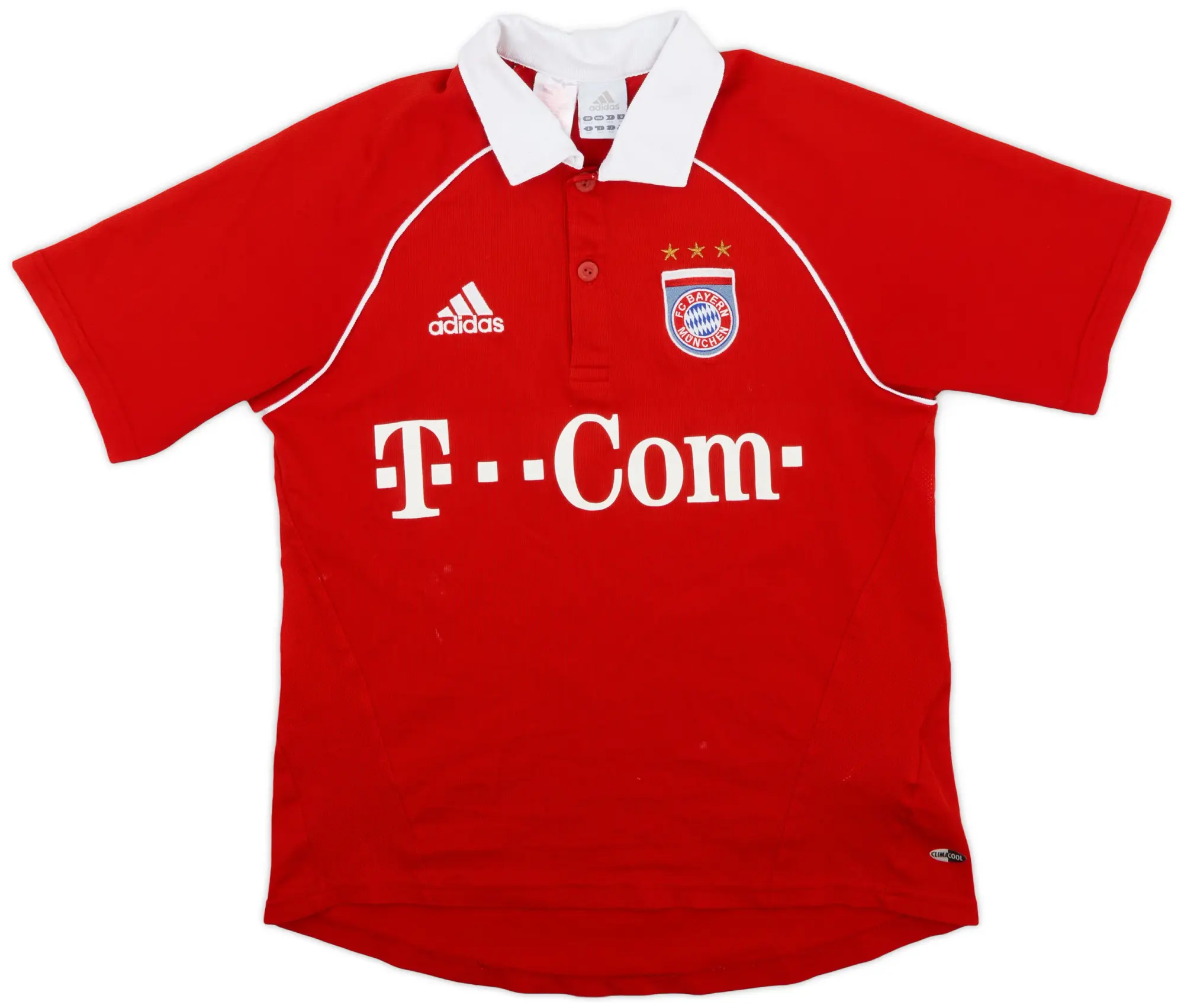 adidas 2005-06 Bayern Munich Home Shirt - 8/10 - (L.Boys)