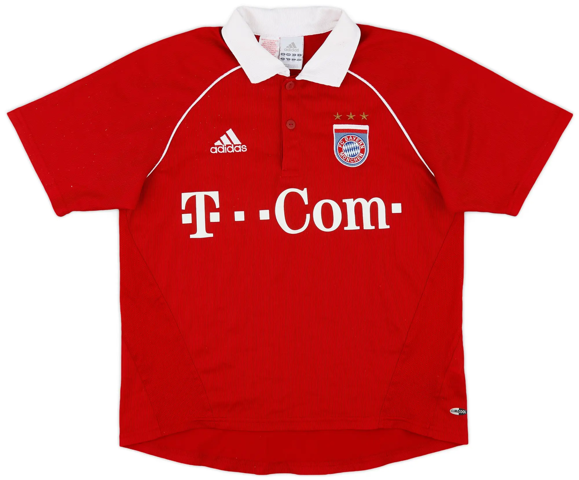 adidas 2005-06 Bayern Munich Home Shirt - 8/10 - (L.Boys)