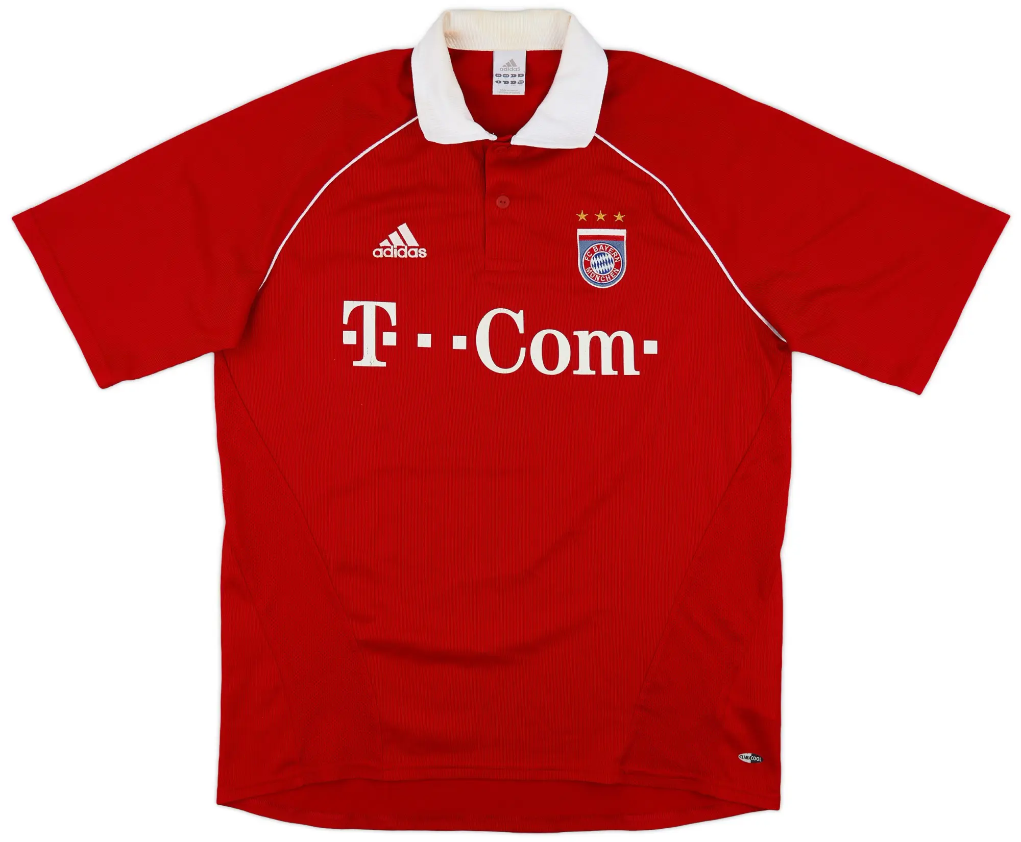 adidas 2005-06 Bayern Munich Home Shirt - 8/10 - (L)