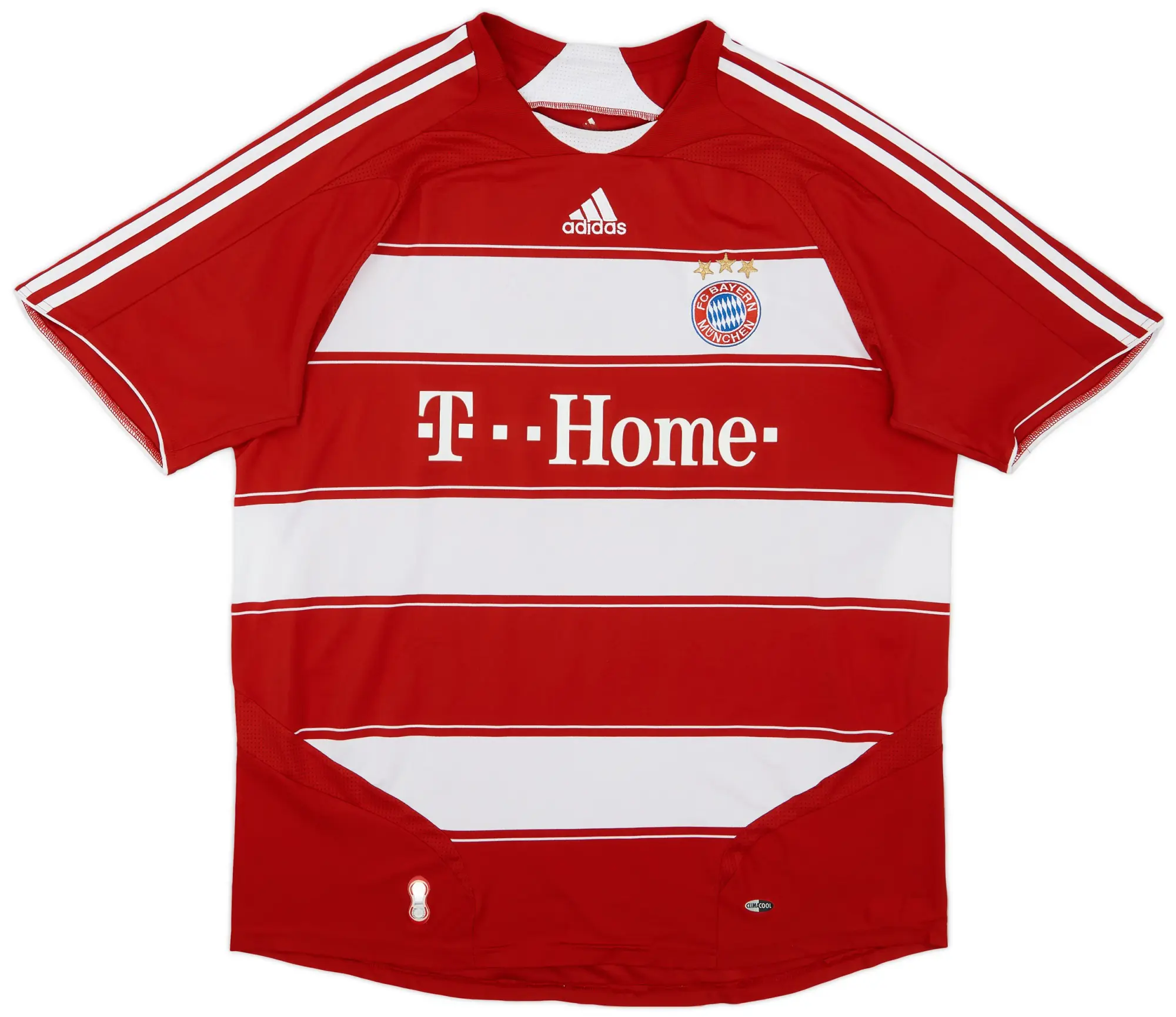 adidas 2007-08 Bayern Munich Home Shirt - 8/10 - (XL)