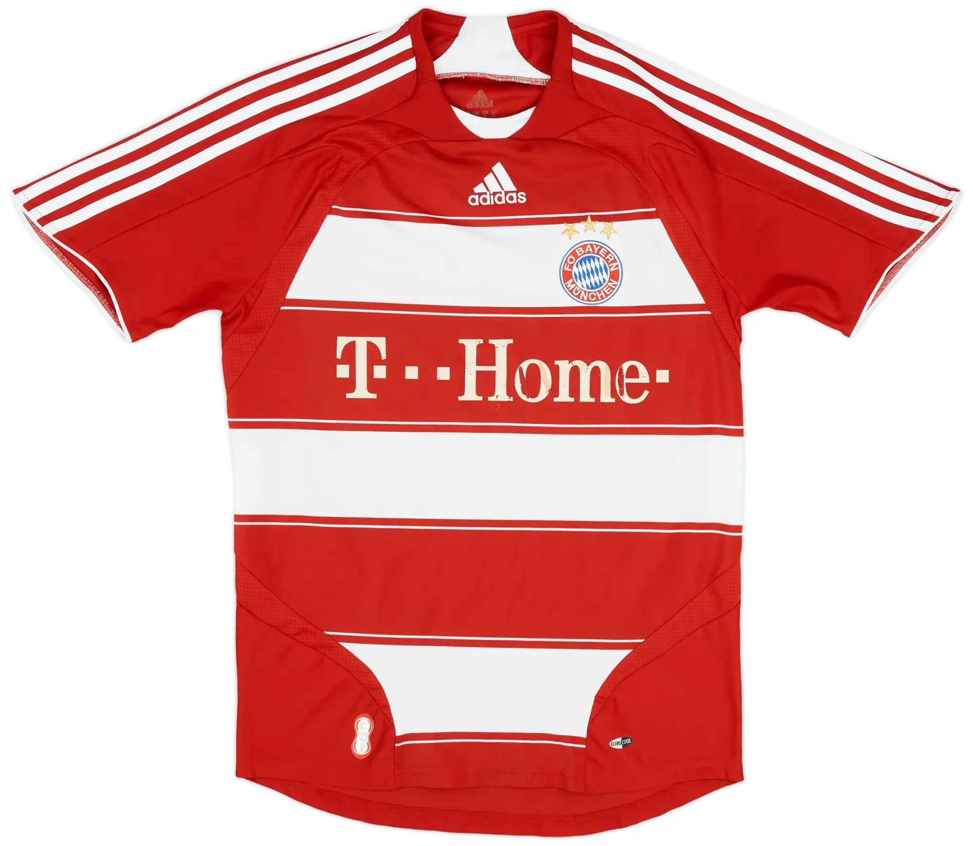 adidas 2007-08 Bayern Munich Home Shirt - 4/10 - (S)