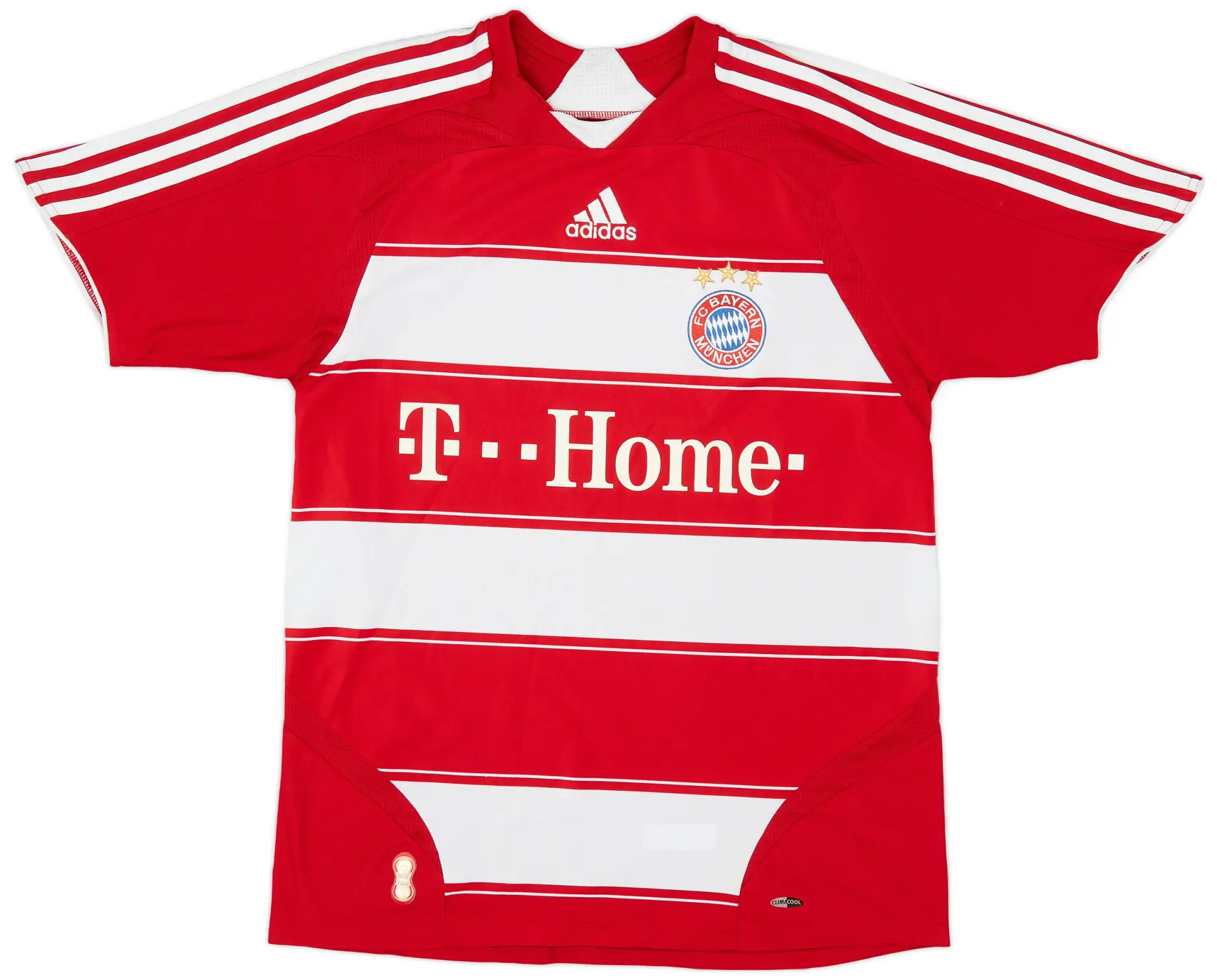 adidas 2007-08 Bayern Munich Home Shirt - 8/10 - (XL.Boys)
