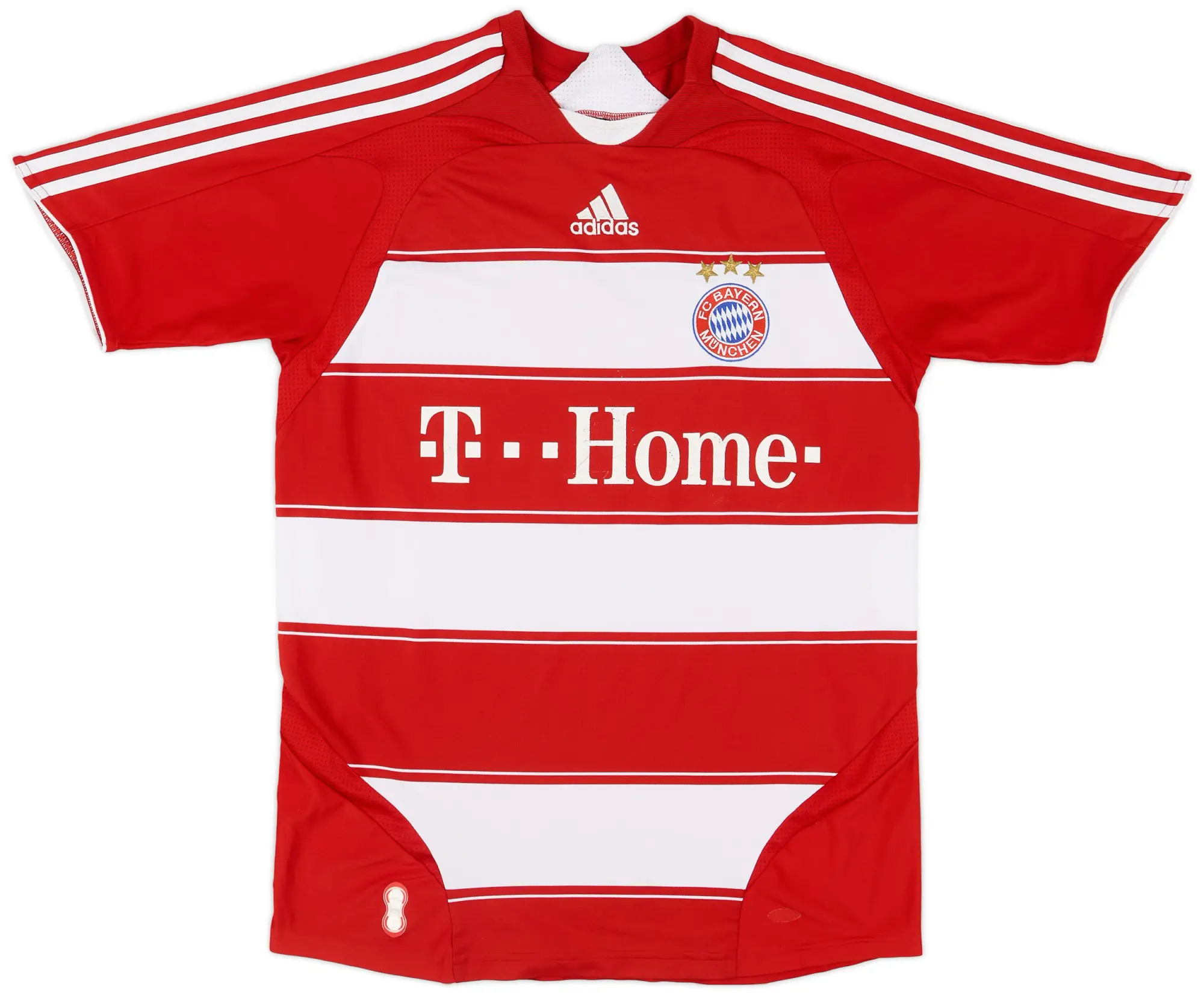 adidas 2007-08 Bayern Munich Home Shirt - 7/10 - (XL.Boys)