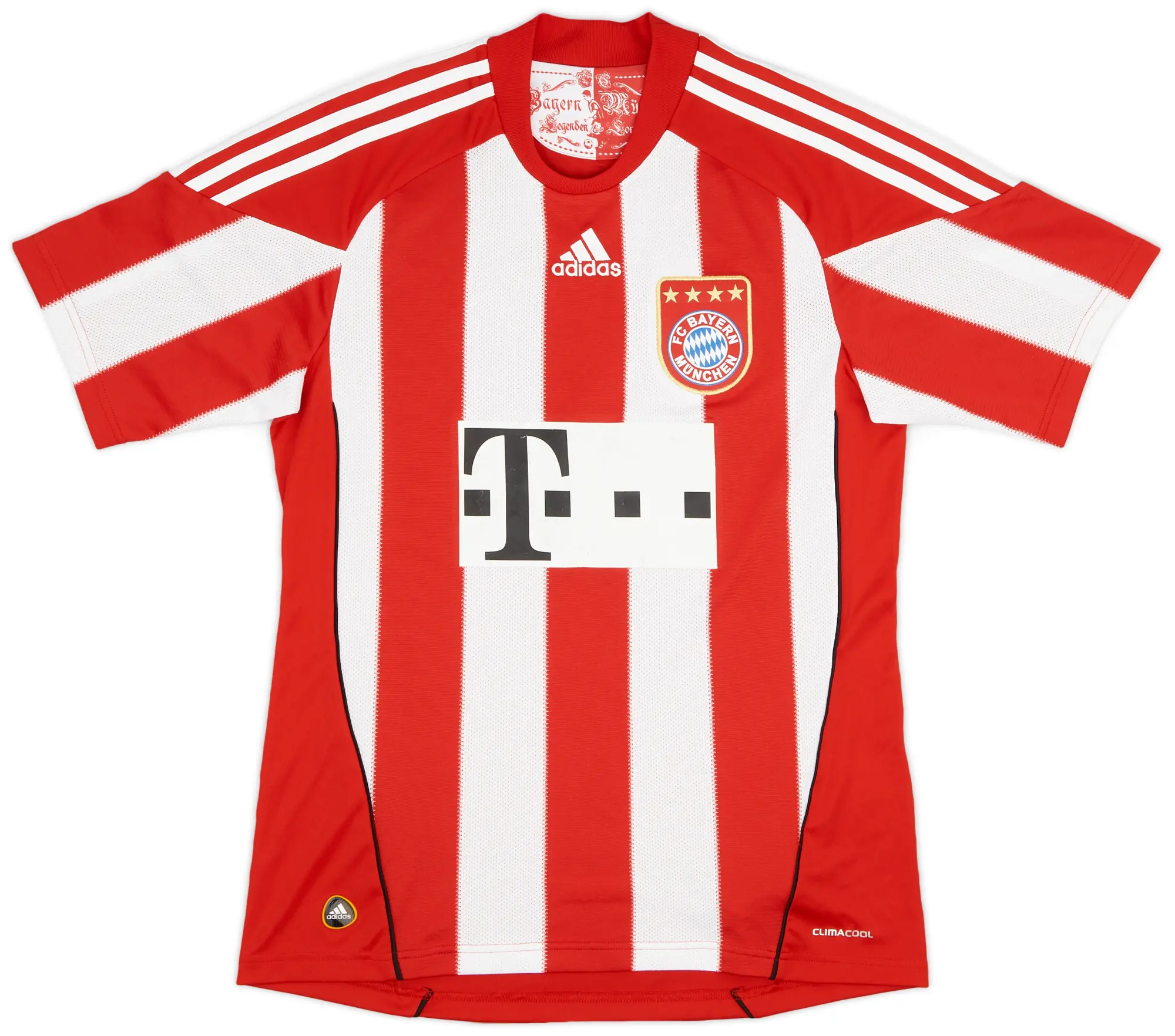 adidas 2010-11 Bayern Munich Home Shirt - 9/10 - (S)