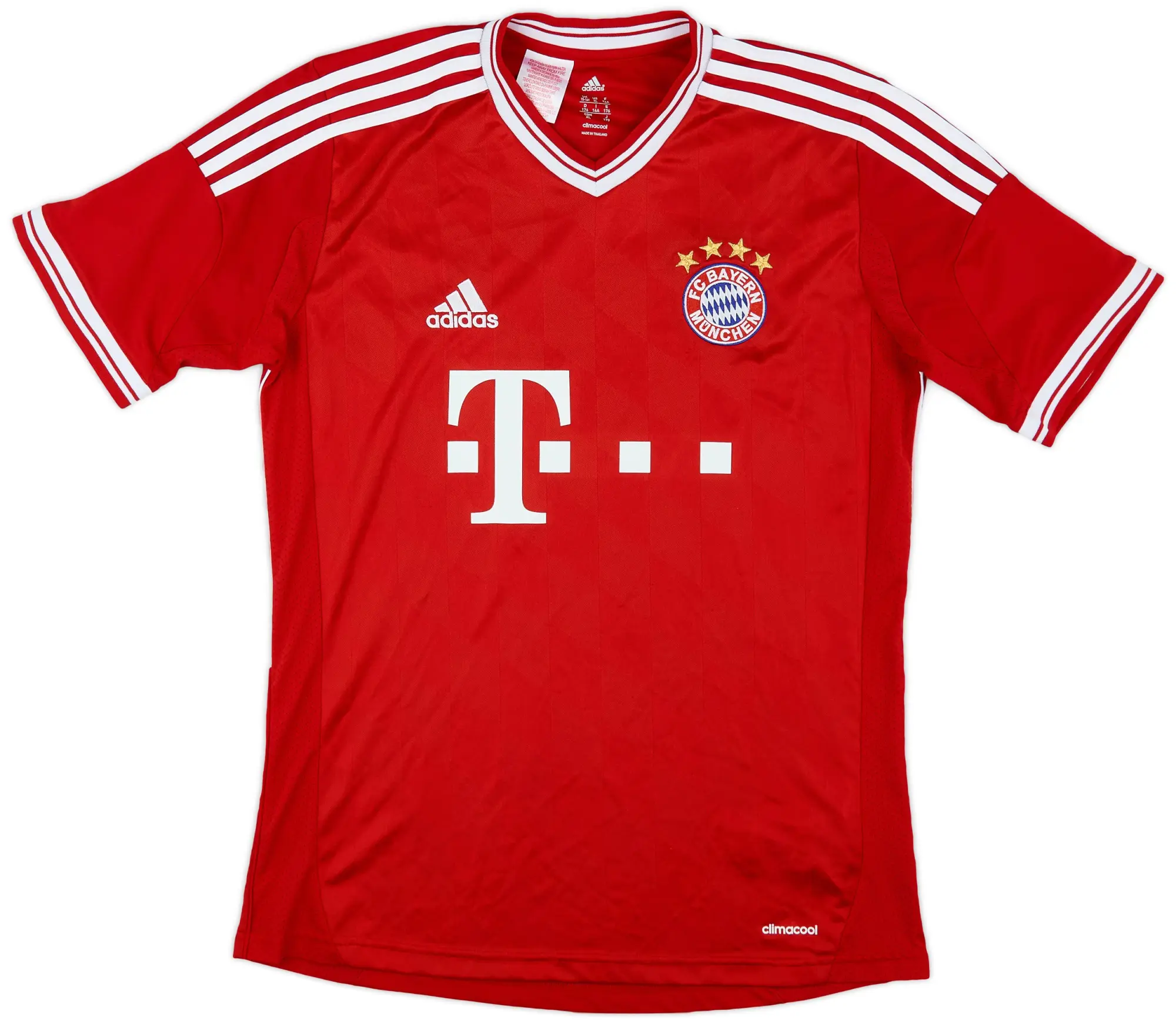 adidas 2013-14 Bayern Munich Home Shirt - 8/10 - (XL.Boys)