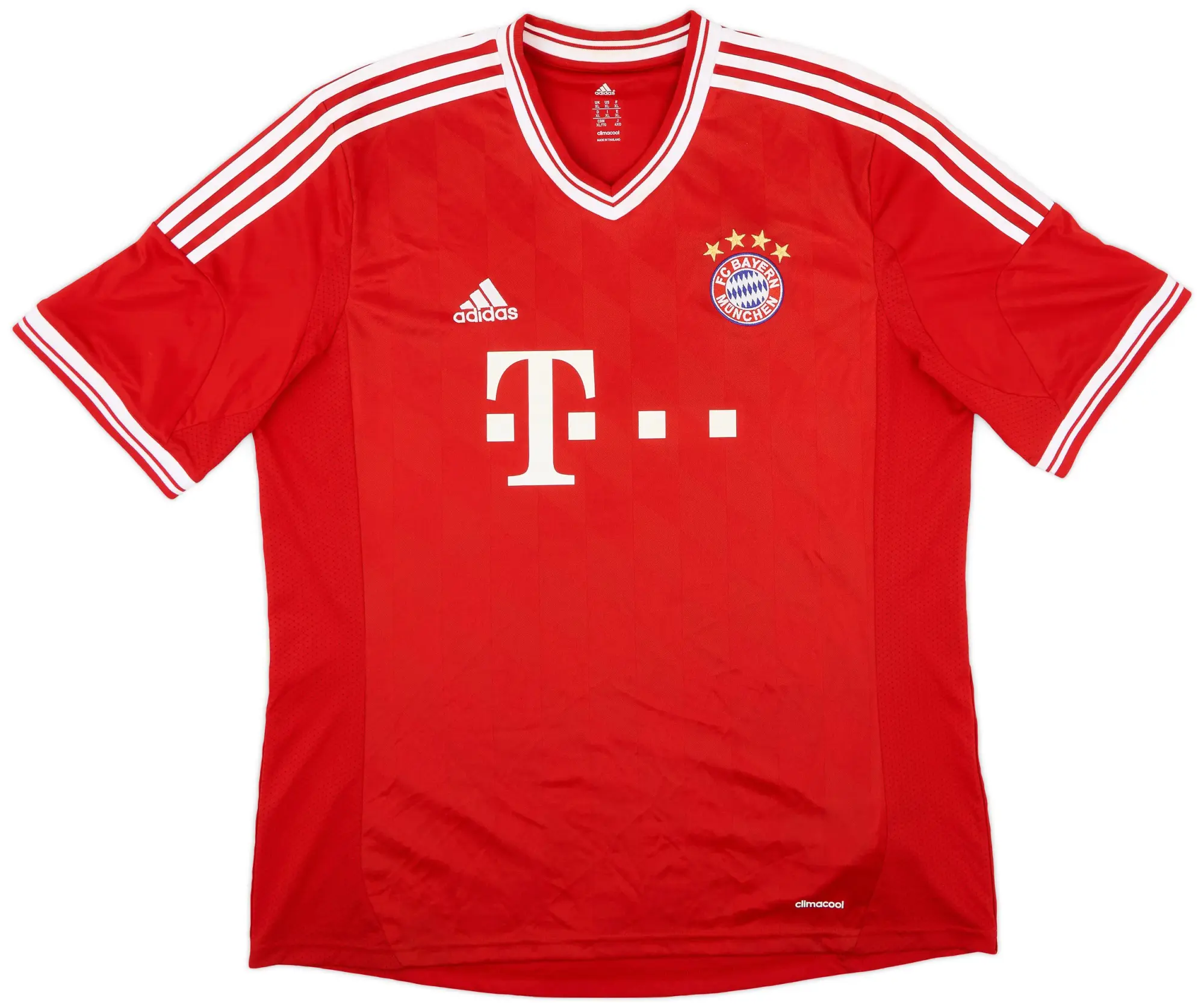 adidas 2013-14 Bayern Munich Home Shirt - 6/10 - (XL)