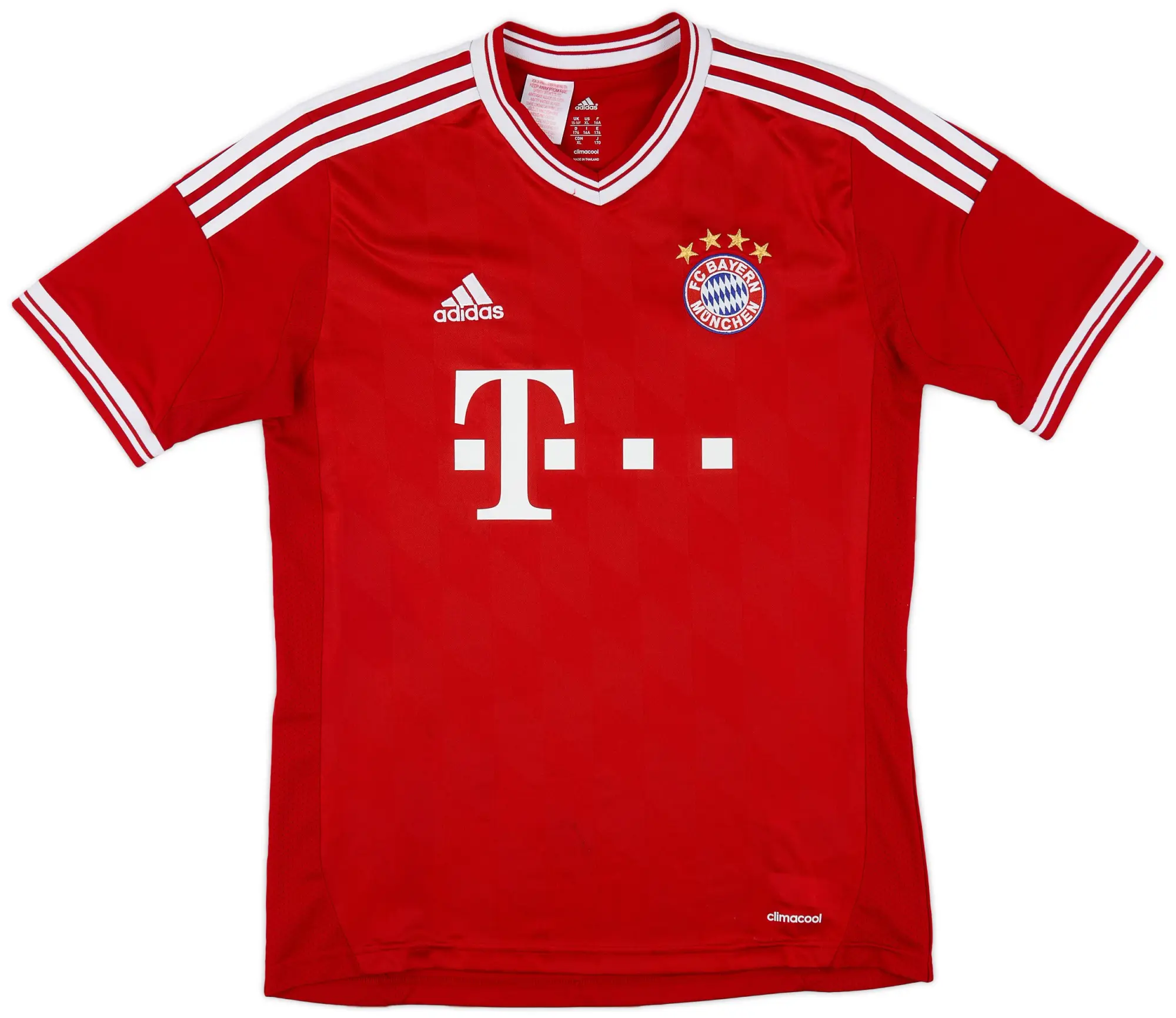 adidas 2013-14 Bayern Munich Home Shirt - 8/10 - (XL.Boys)