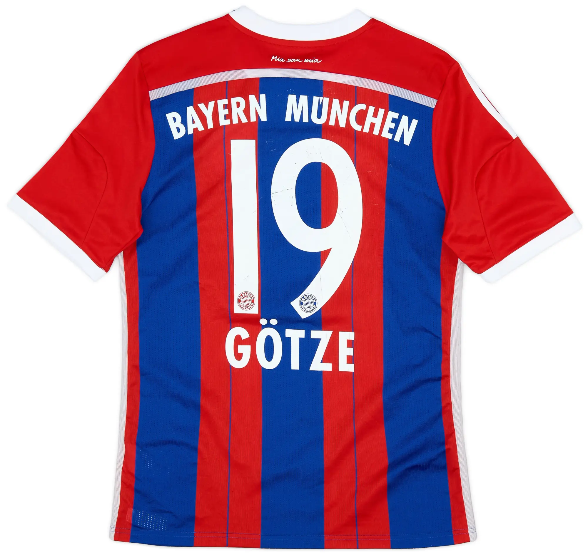 adidas 2014-15 Bayern Munich Home Shirt Gotze #19 - 6/10 - (XL.Boys)