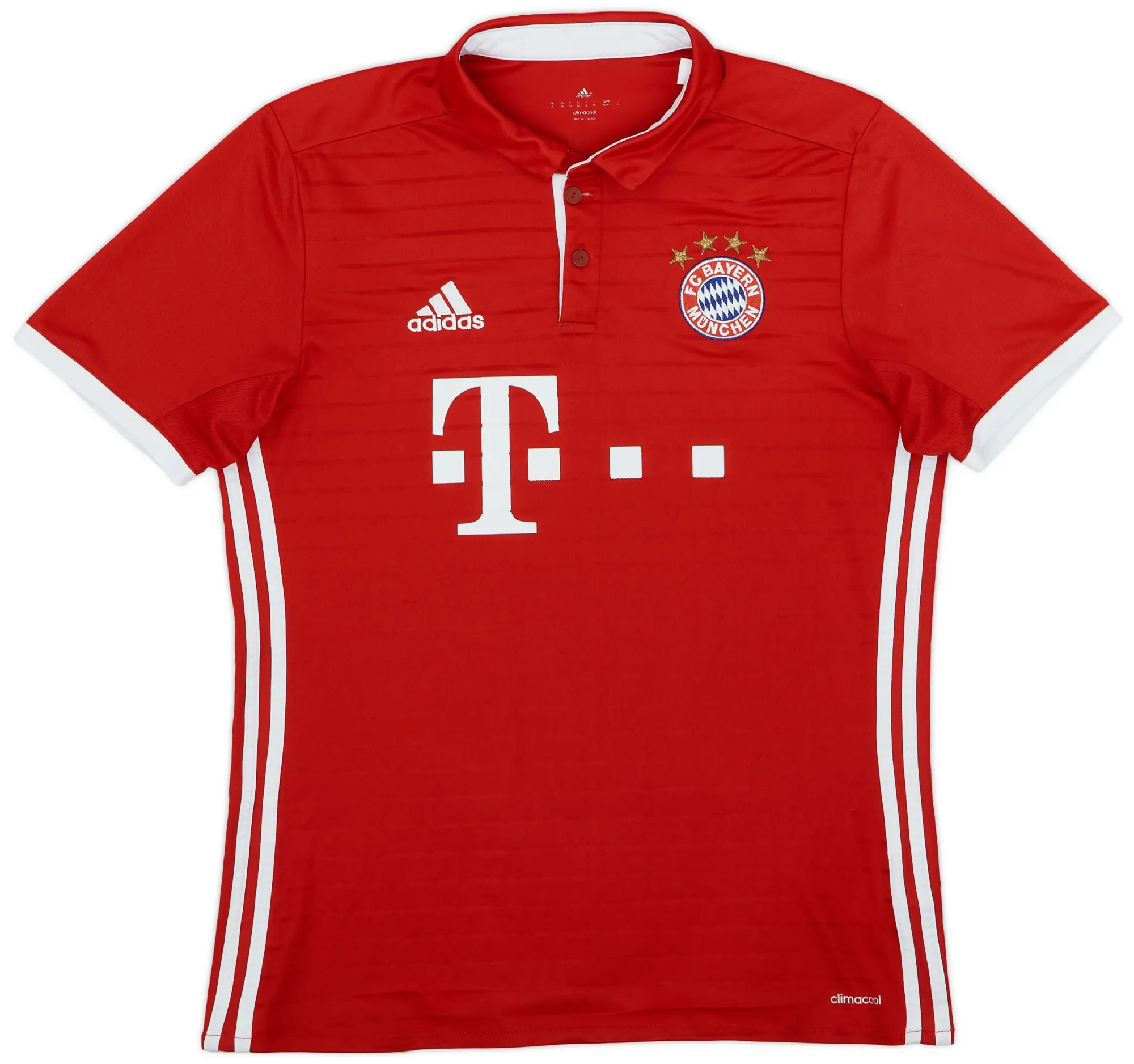 adidas 2016-17 Bayern Munich Home Shirt - 6/10 - (M)