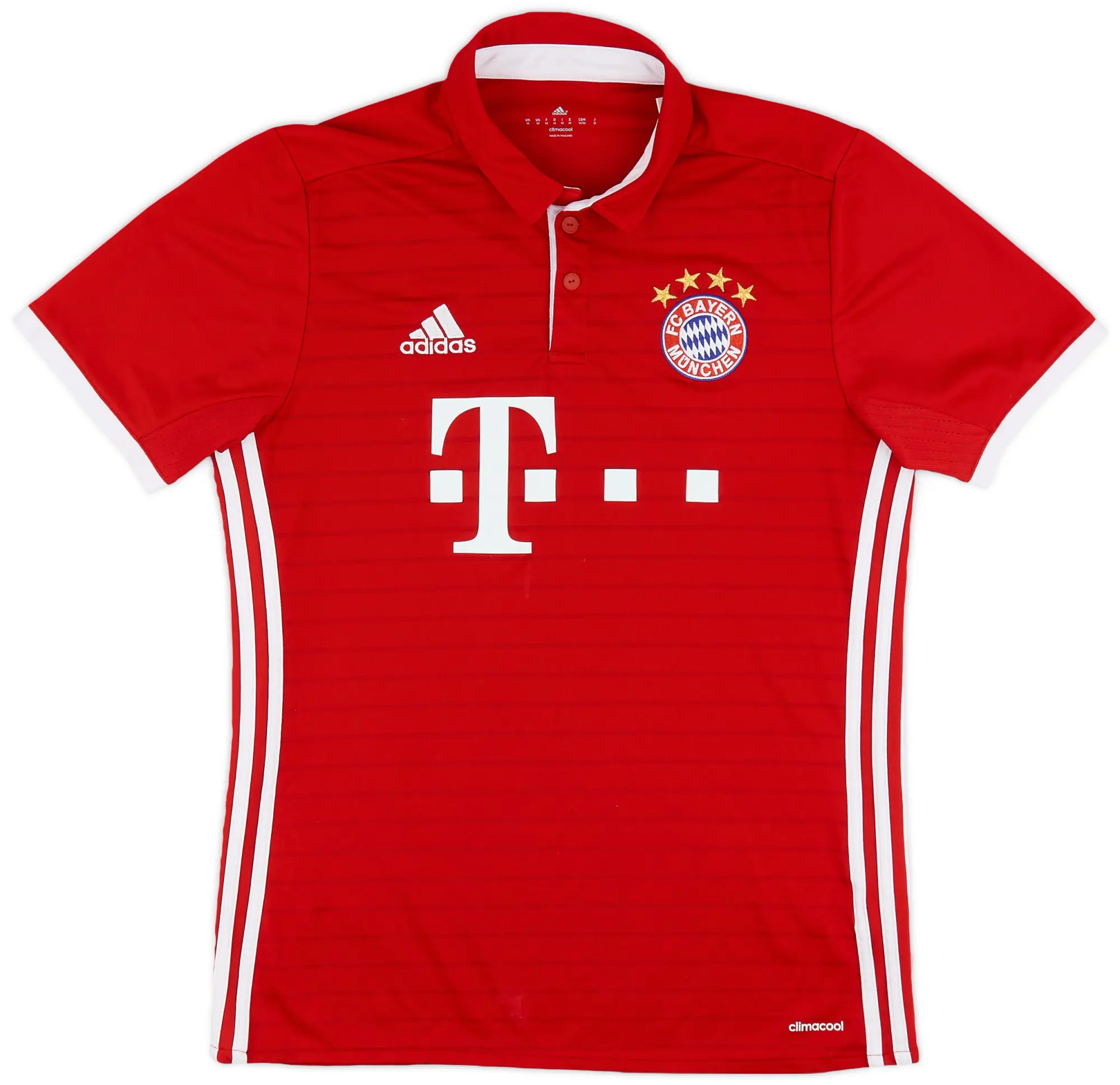 adidas 2016-17 Bayern Munich Home Shirt - 6/10 - (M)