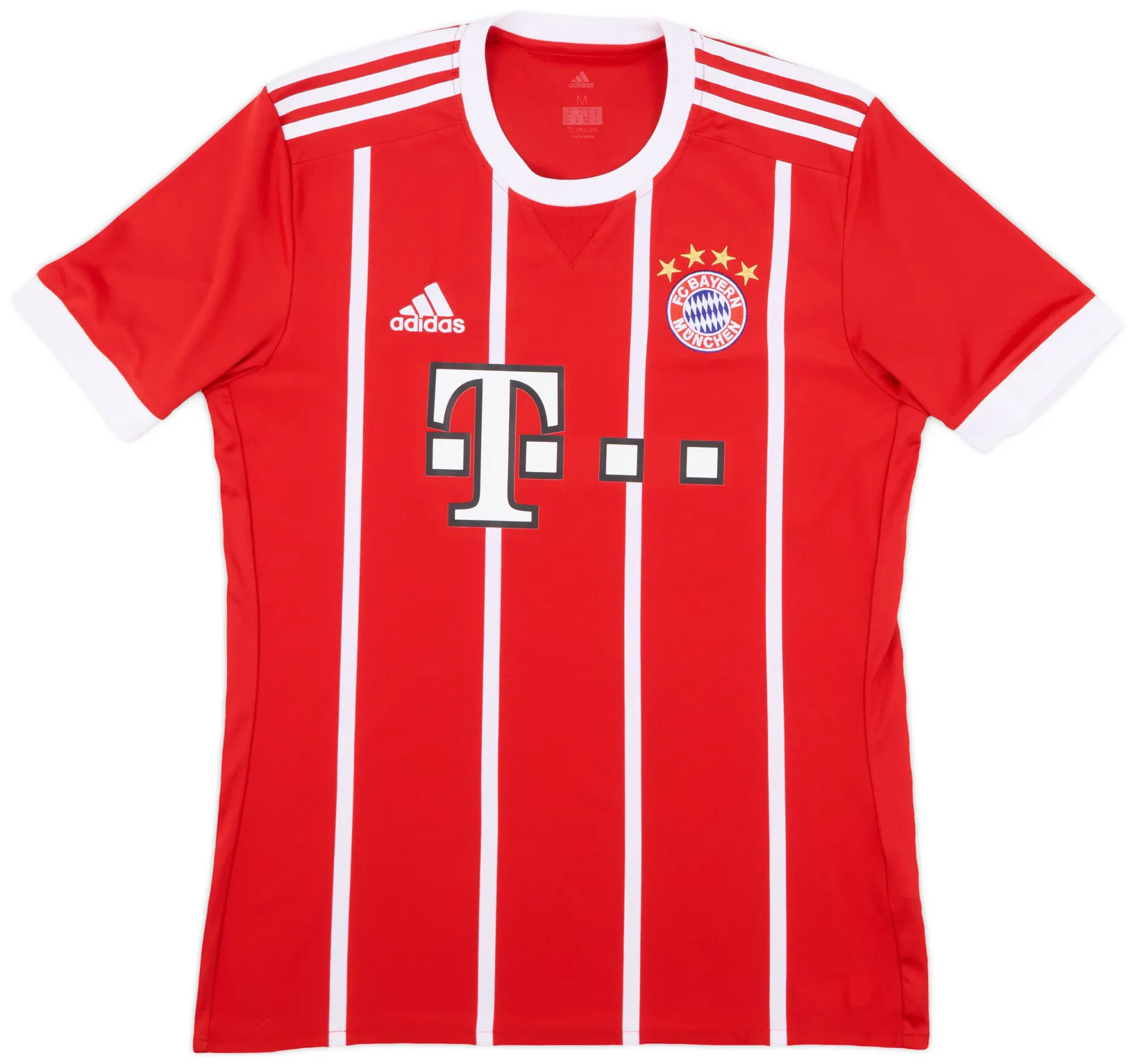 adidas 2017-18 Bayern Munich Home Shirt - 7/10 - (M)