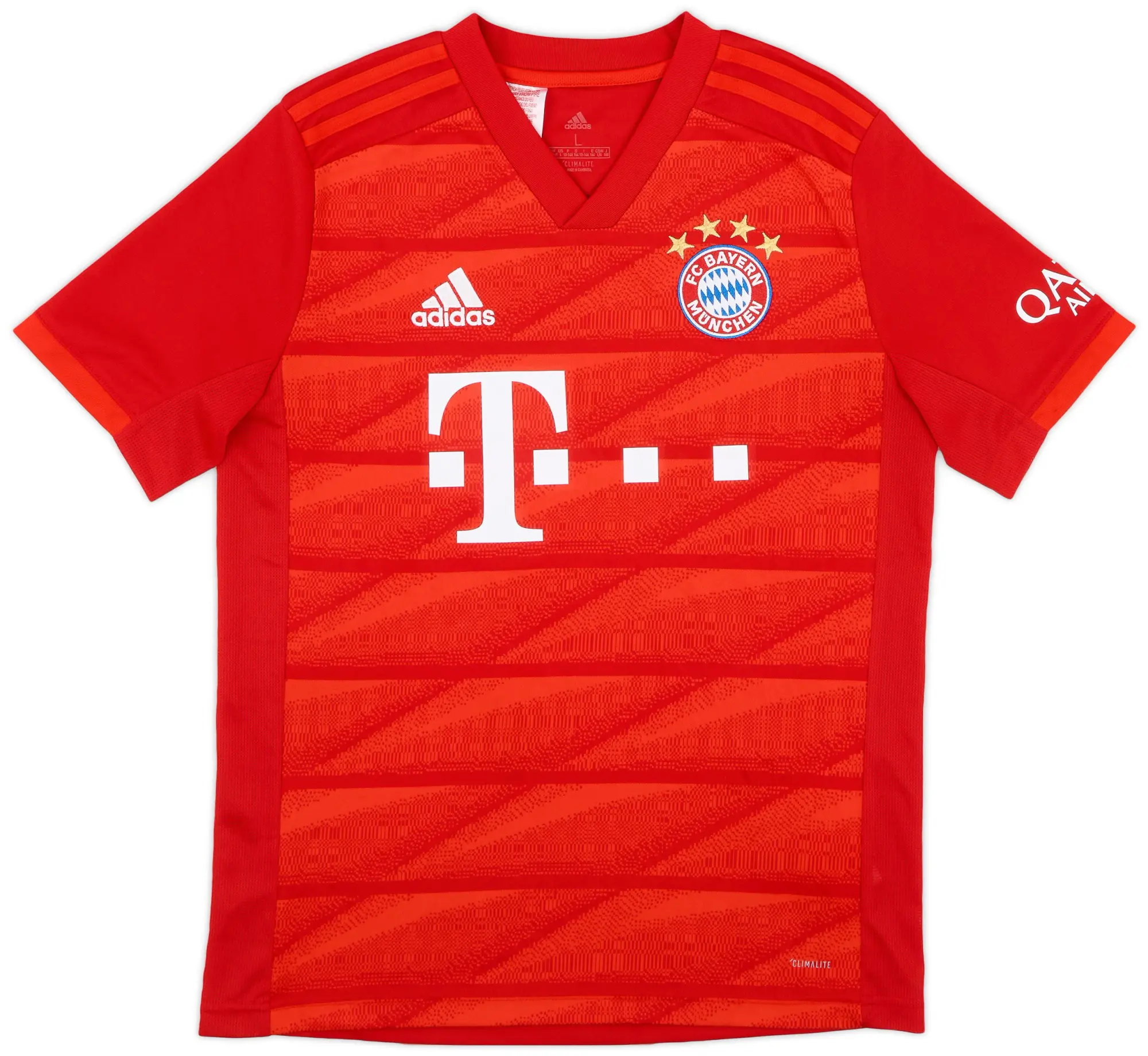 adidas 2019-20 Bayern Munich Home Shirt - 8/10 - (L.Boys)