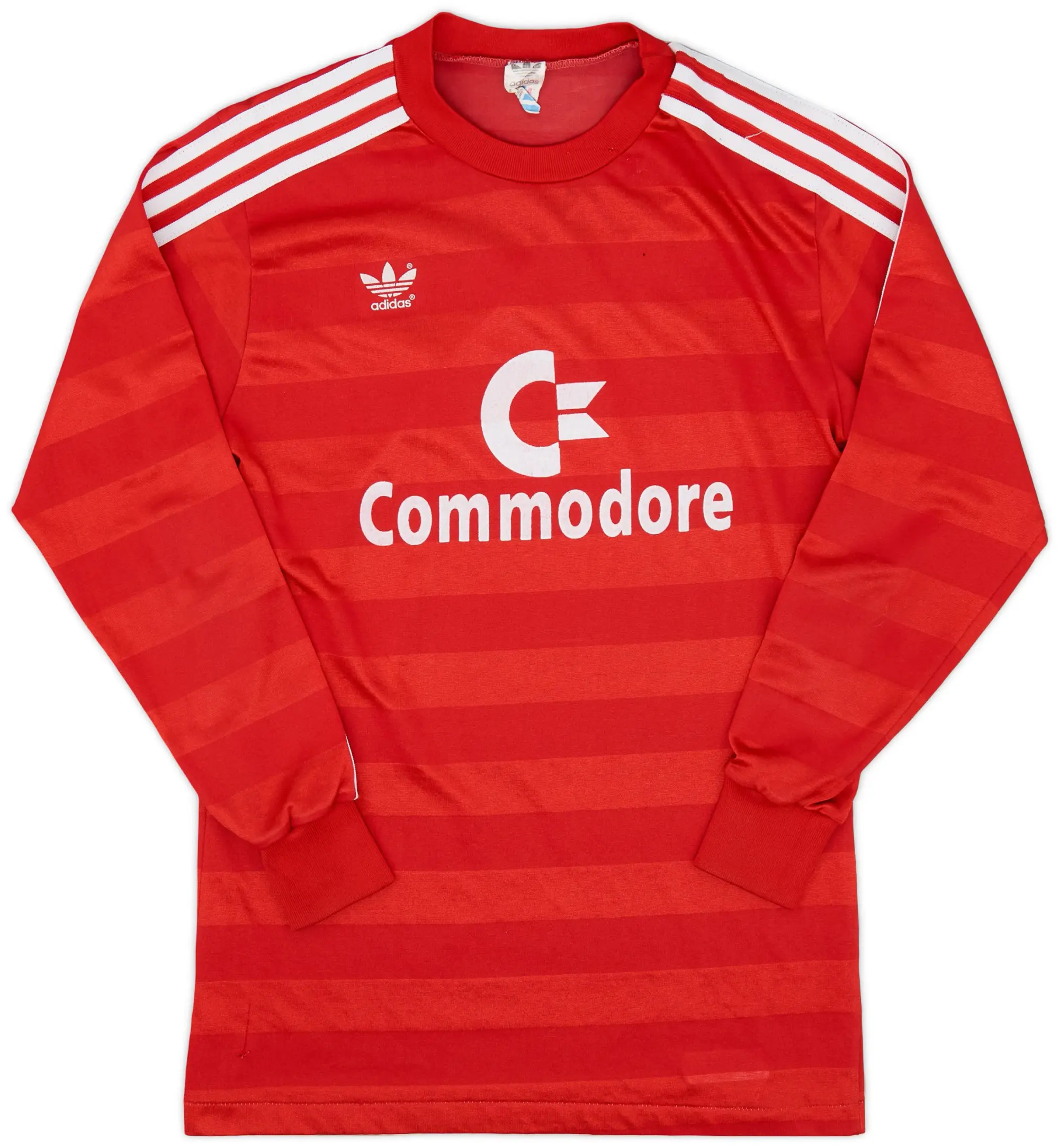 adidas 1987-88 Bayern Munich Home L/S Shirt - 7/10 - (S)
