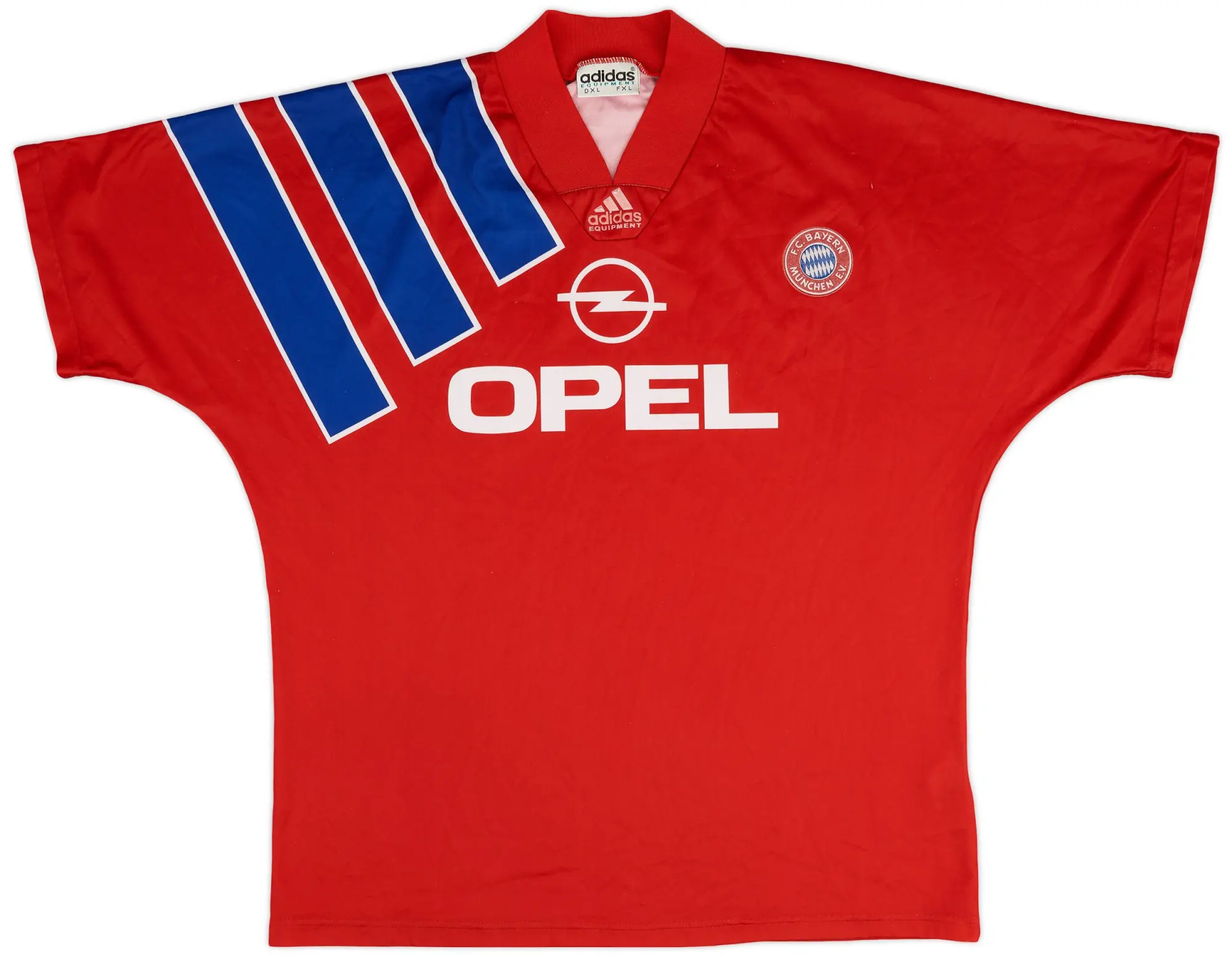 adidas 1991-93 Bayern Munich Home Shirt - 7/10 - (XL)