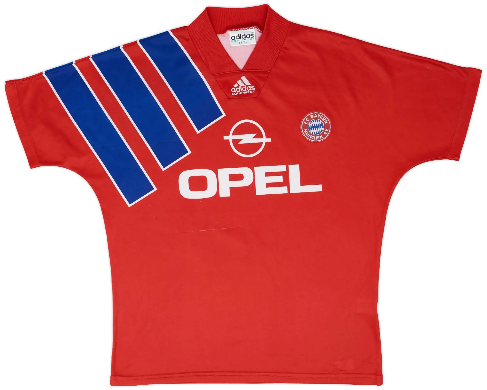 adidas 1991-93 Bayern Munich Home Shirt - 6/10 - (M)