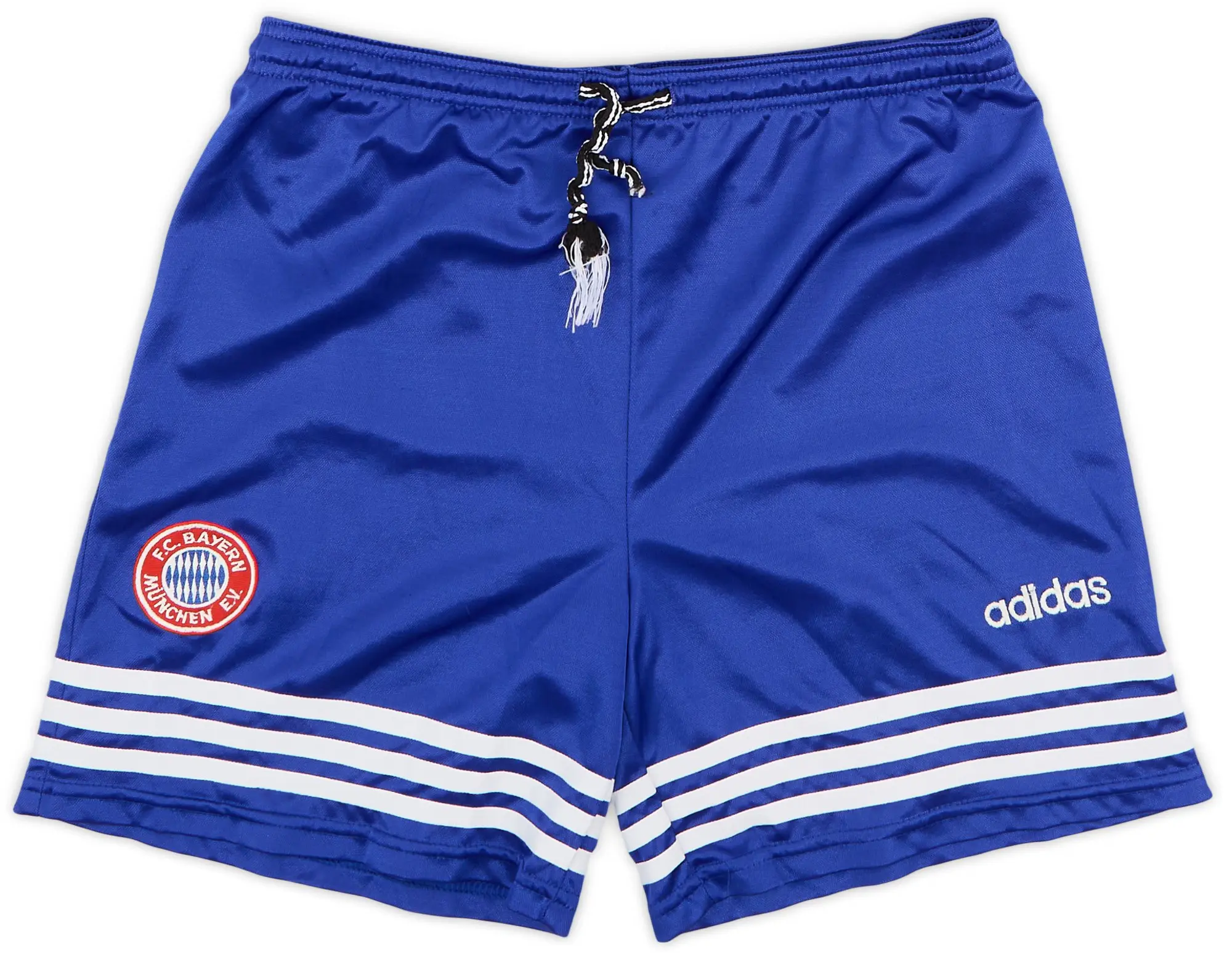 adidas 1995-97 Bayern Munich Home Shorts - 9/10 - (XL.Boys)
