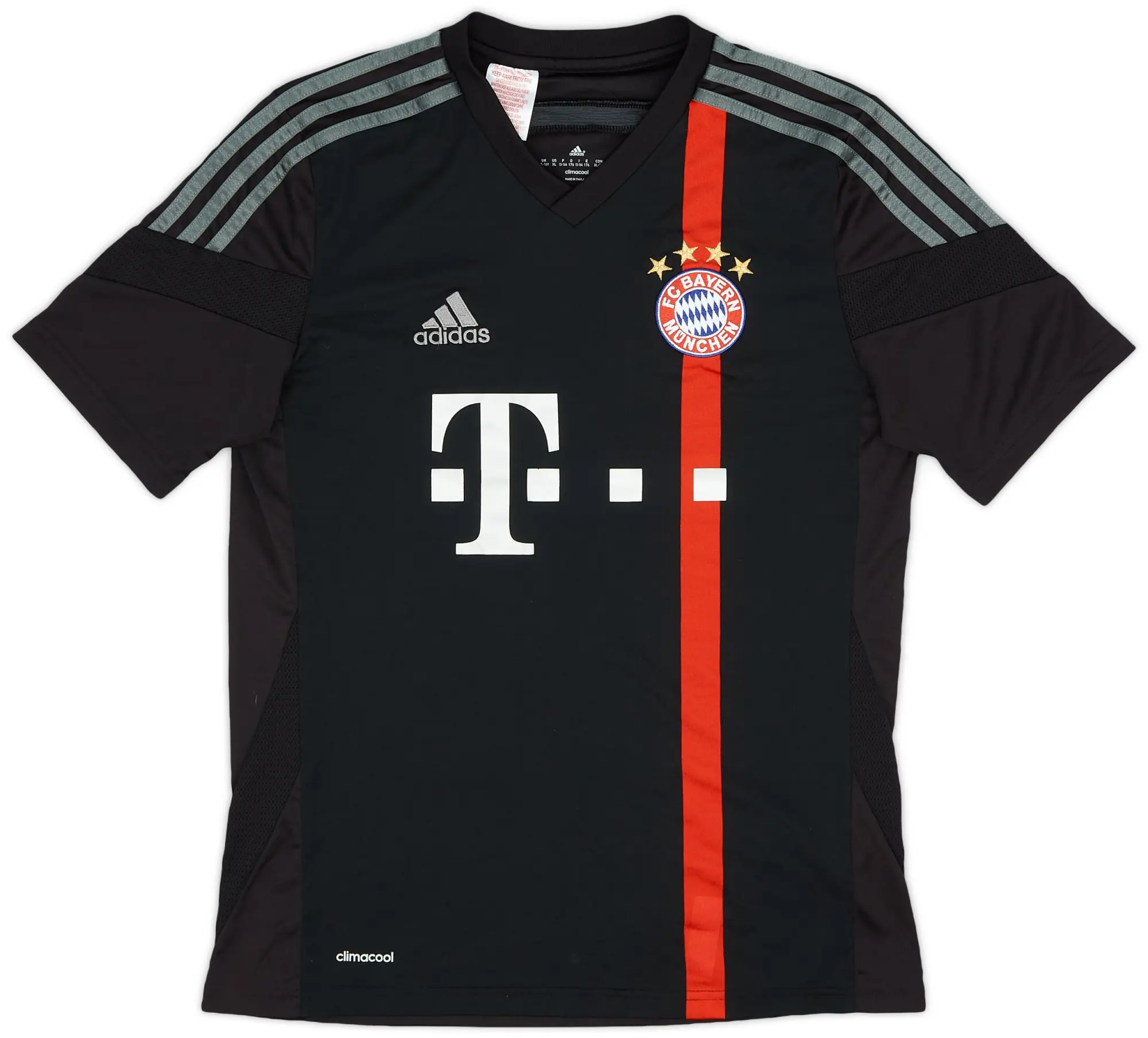 adidas 2014-15 Bayern Munich Third Shirt - 9/10 - (XL.Boys)