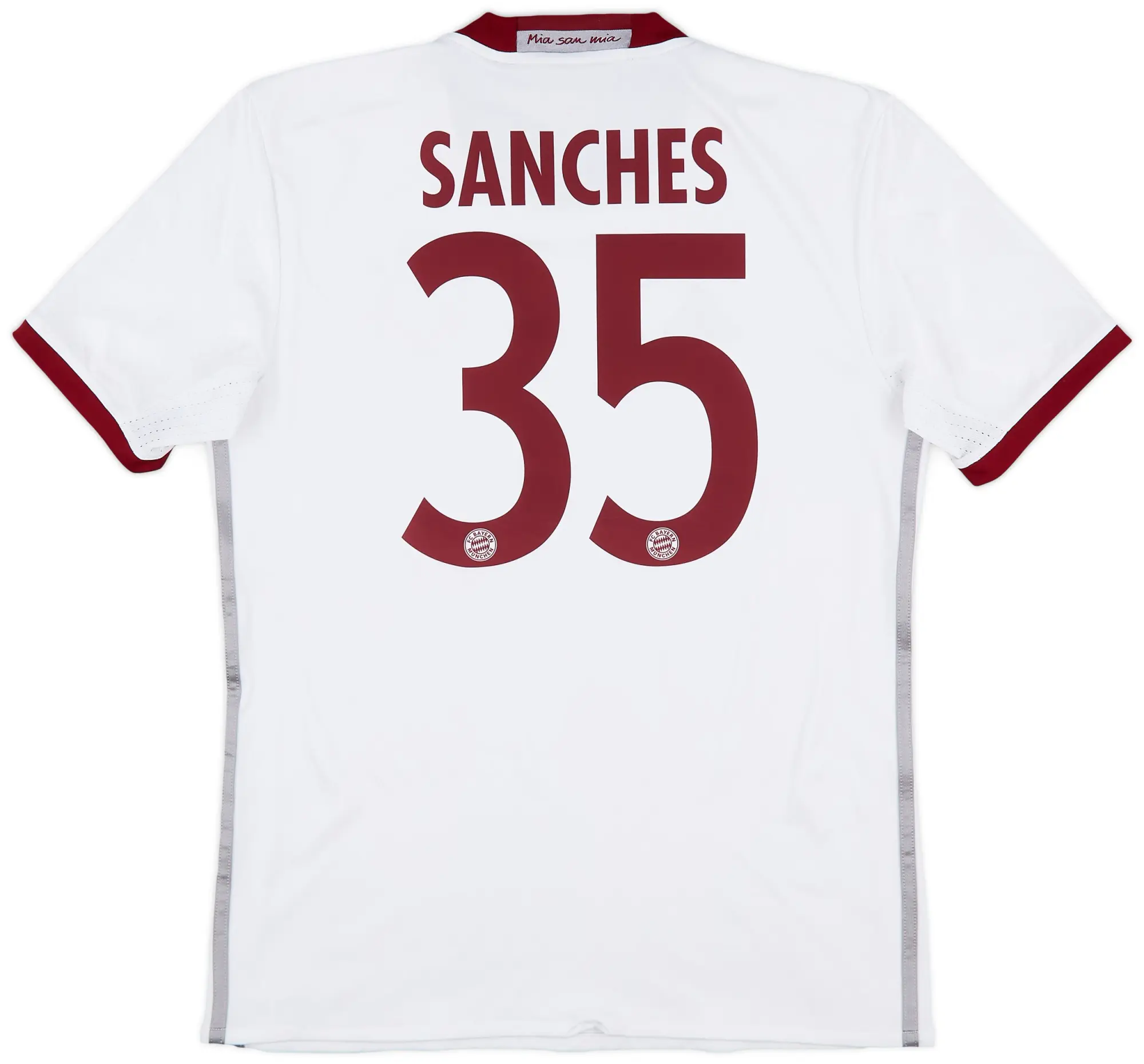adidas 2016-17 Bayern Munich Third Shirt R.Sanches #35 - 7/10 - (S)