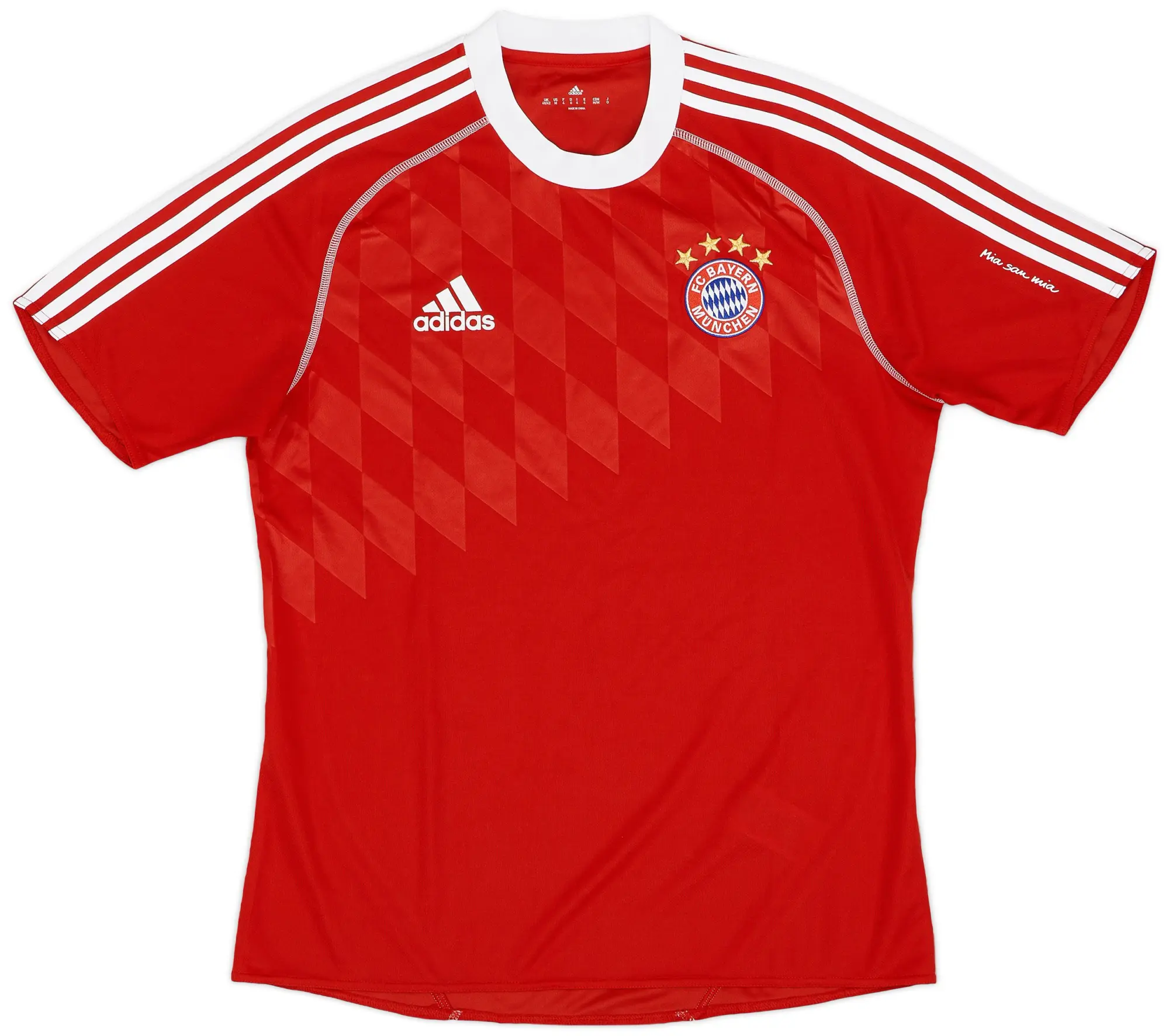 adidas 2013 14 Bayern Munich Training Shirt 8 10 M L BYNTR13157LT FOOTY.COM