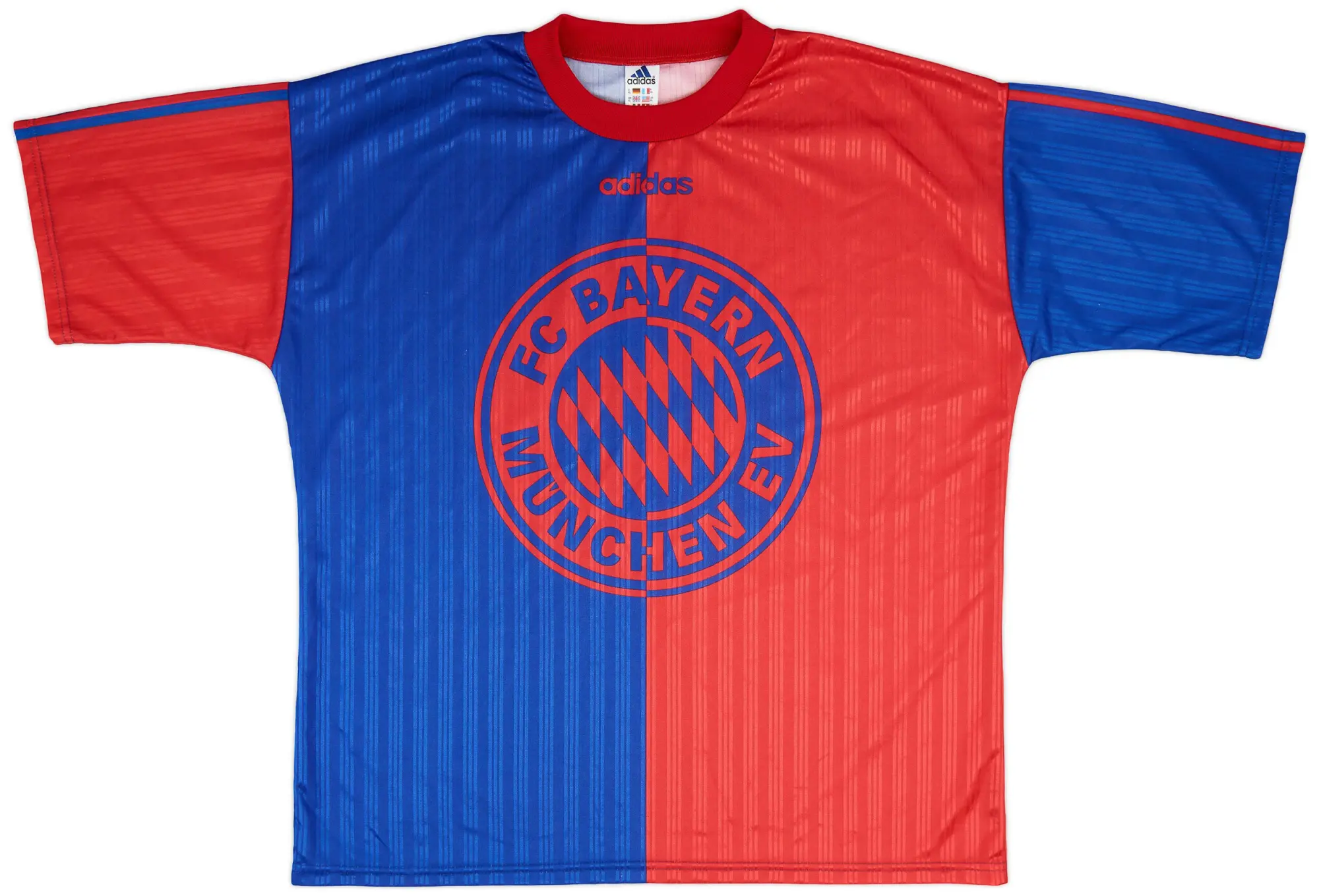 1995-96 Bayern Munich adidas Training Shirt - 8/10 - (XL)