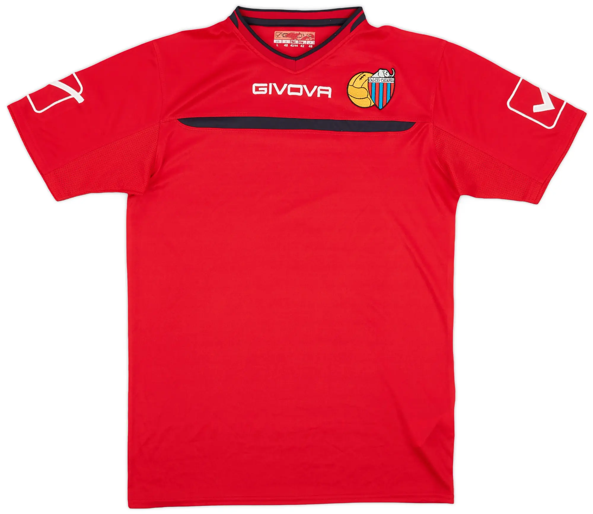2012-13 Catania Givova Training Shirt - 9/10 - (L)