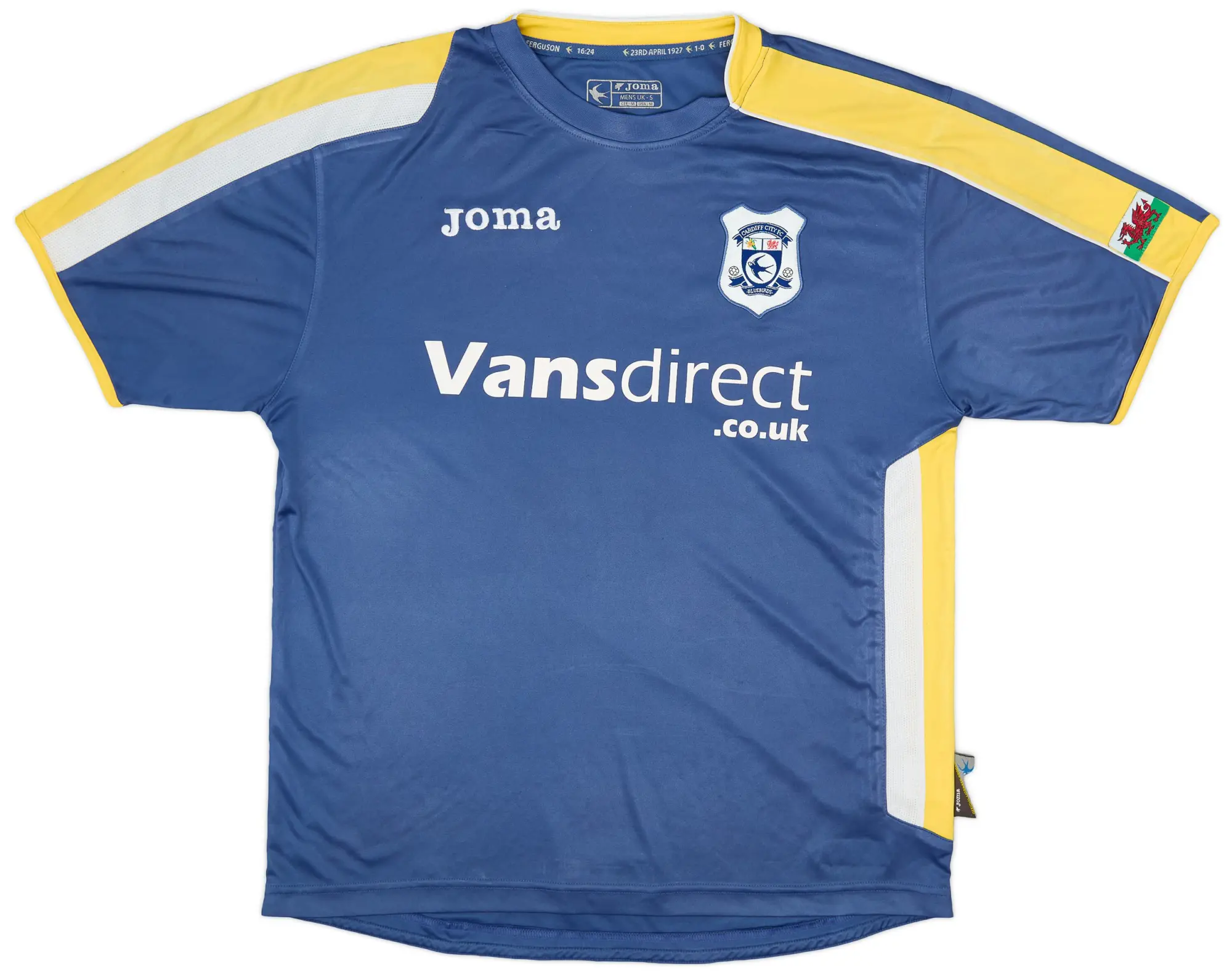 Joma 2008-09 Cardiff Home Shirt - 6/10 - (S)