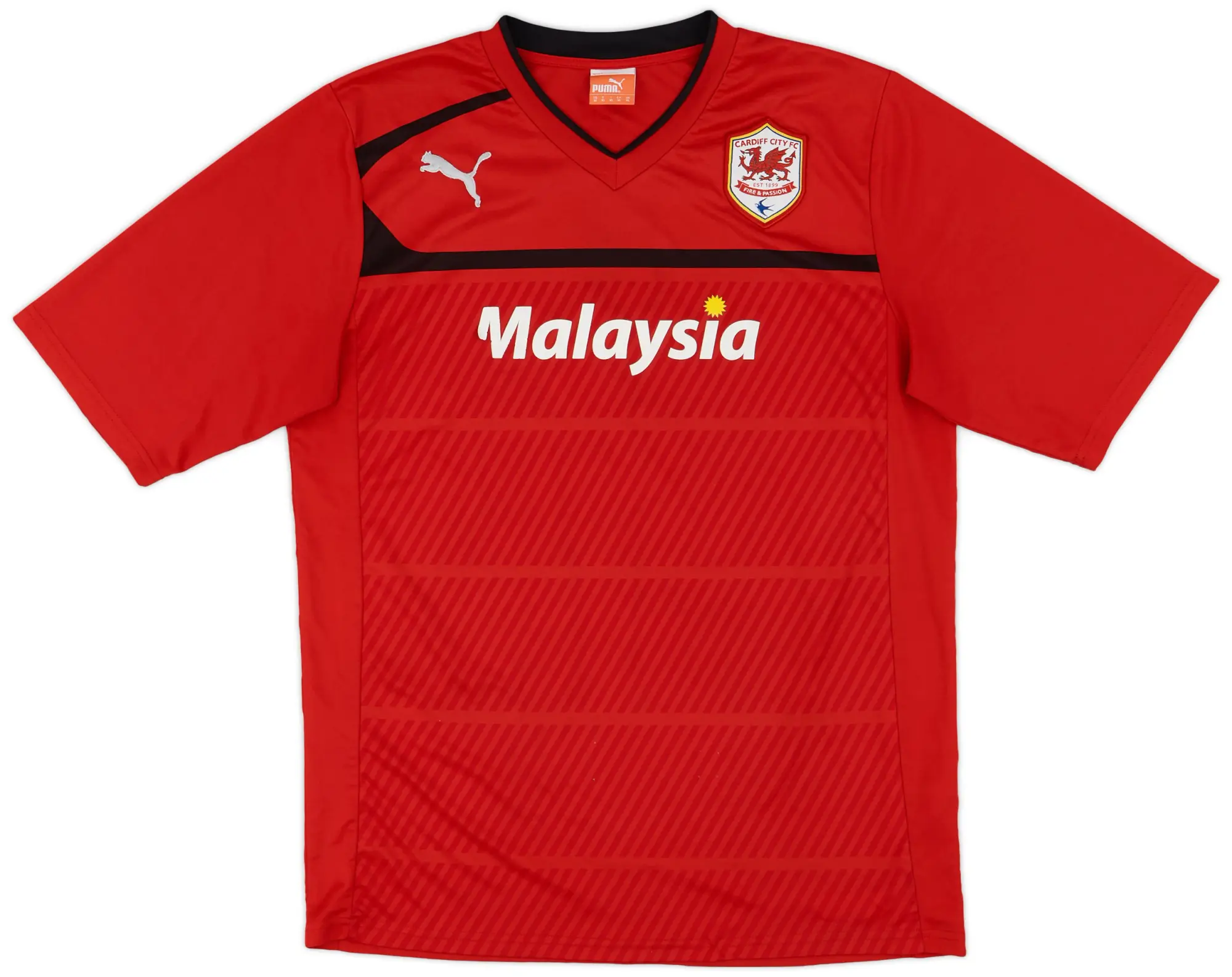 Puma 2012-13 Cardiff Home Shirt - 9/10 - (XL)