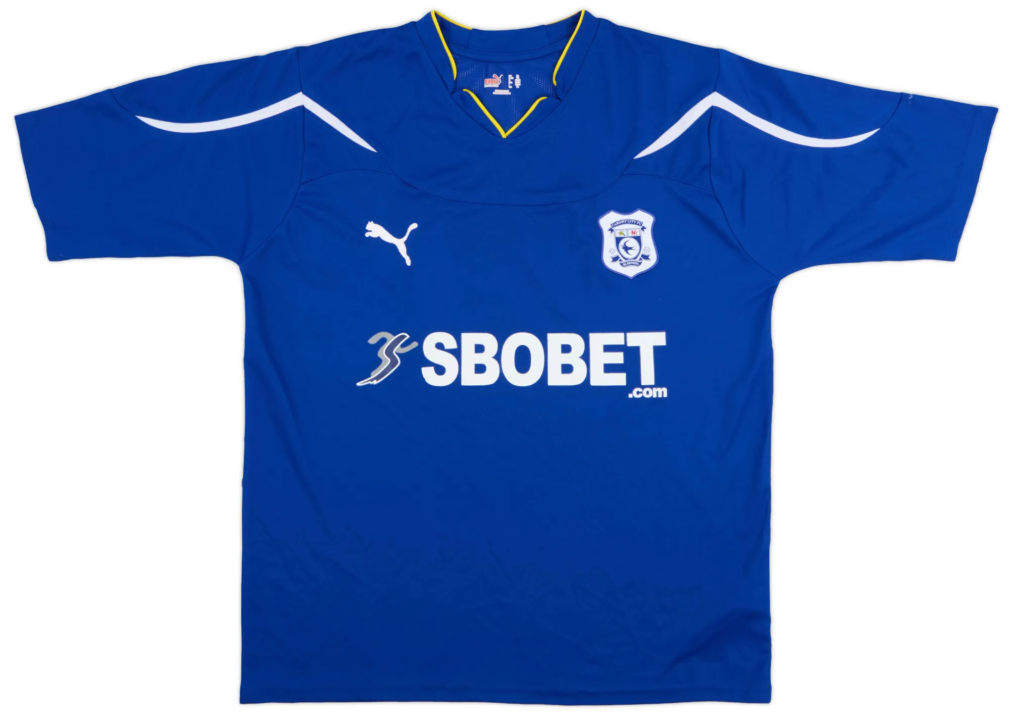 Puma Cardiff City Mens SS Home Shirt 2010/11