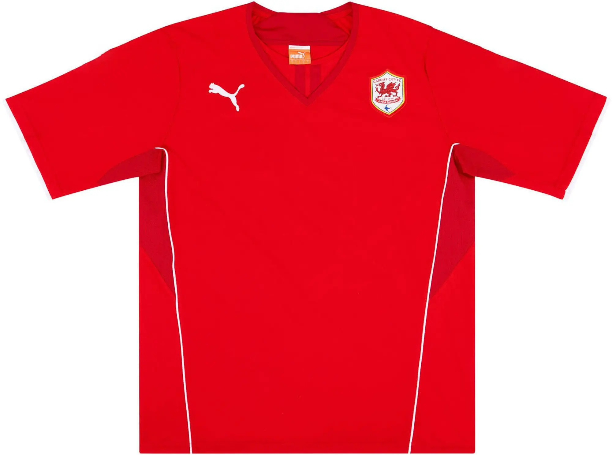 Puma 2013-14 Cardiff Home Shirt - 8/10 - (XXL)