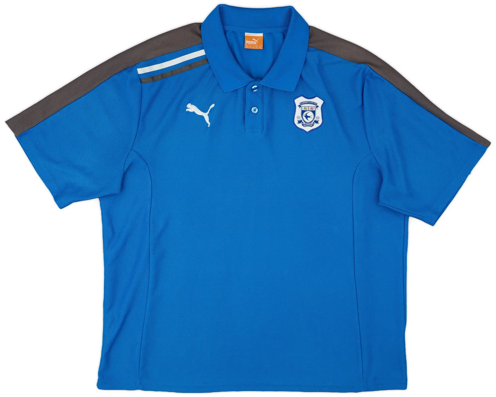 2009-10 Cardiff Puma Polo Shirt - 9/10 - (XL)