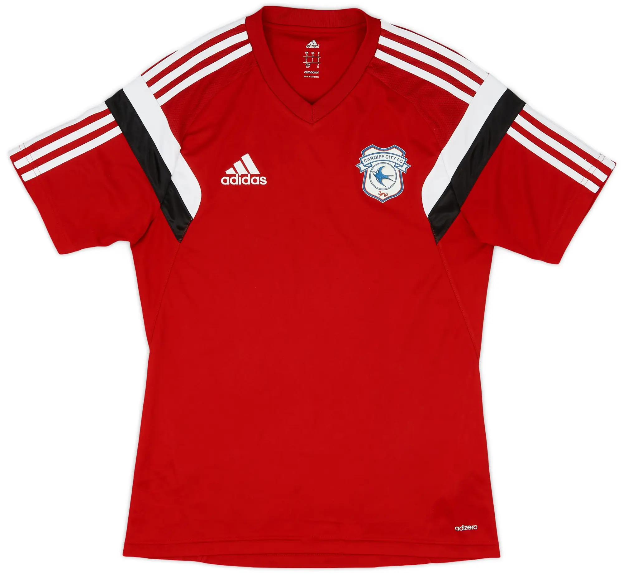 2014-15 Cardiff adidas adizero Training Shirt - 9/10 - (S)