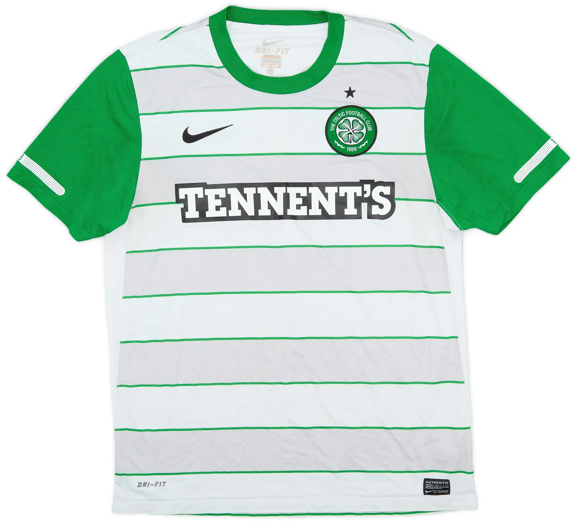 Nike 2011-12 Celtic Away Shirt - 8/10 - (M)