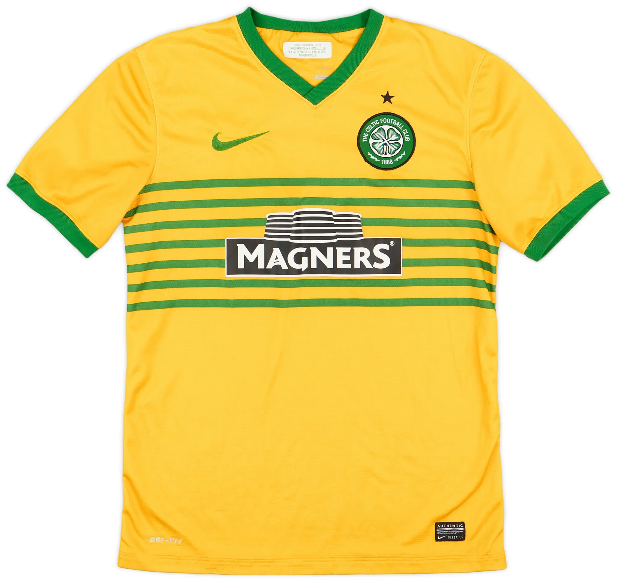 Nike 2013-14 Celtic Away Shirt - 8/10 - (S)