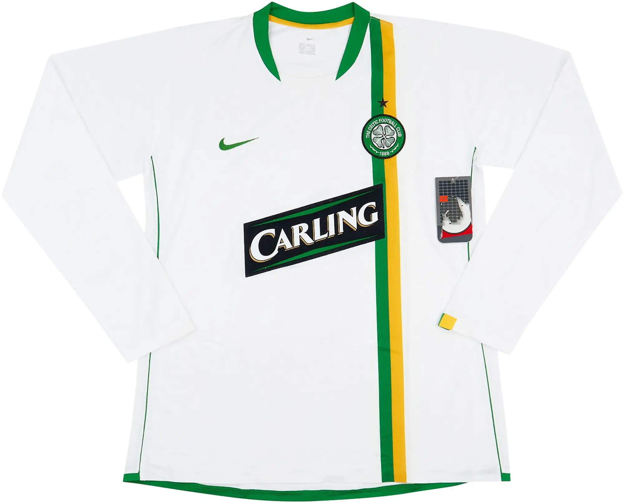Nike 2006-08 Celtic Player Issue Away L/S Shirt (XL)