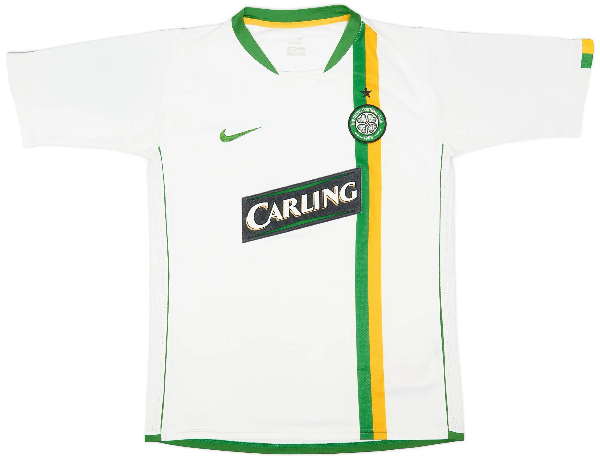 Nike 2006-08 Celtic European Shirt - 7/10 - (XL.Boys)