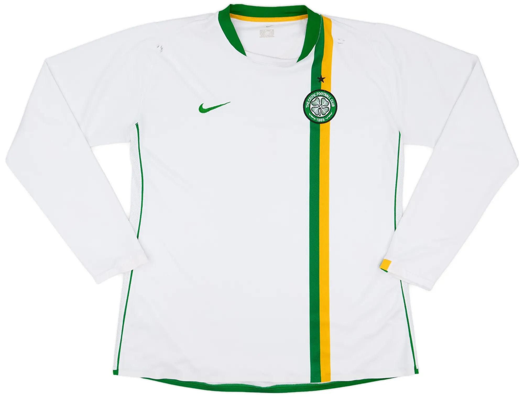 Nike 2006-08 Celtic Player Issue European L/S Shirt - 8/10 - (XL)