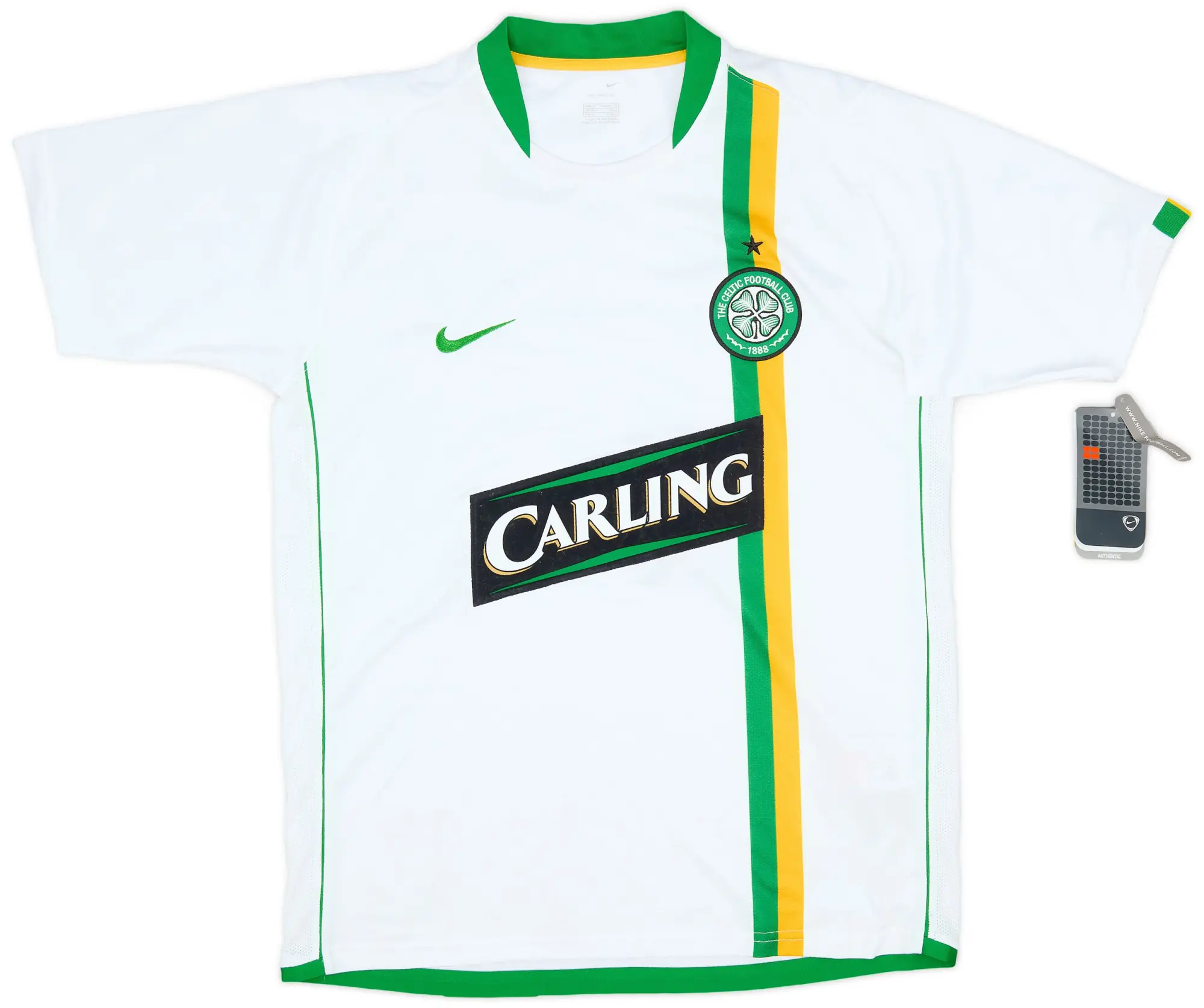 Nike 2006-08 Celtic Player Issue European L/S Shirt - 8/10 - (XL)
