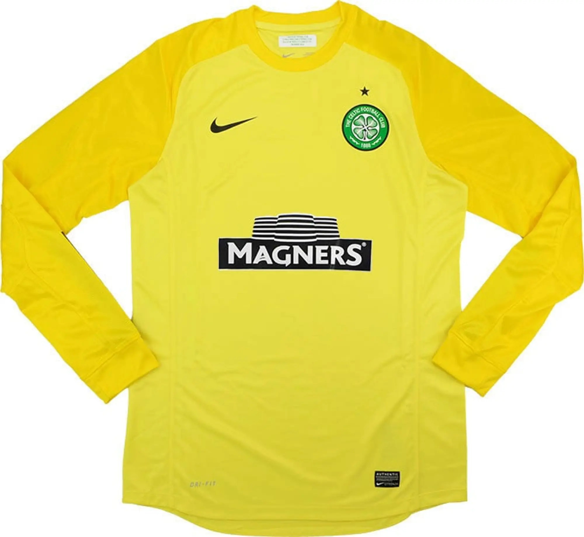 Nike 2013-14 Celtic Player Issue GK Shirt - 8/10 - (L)