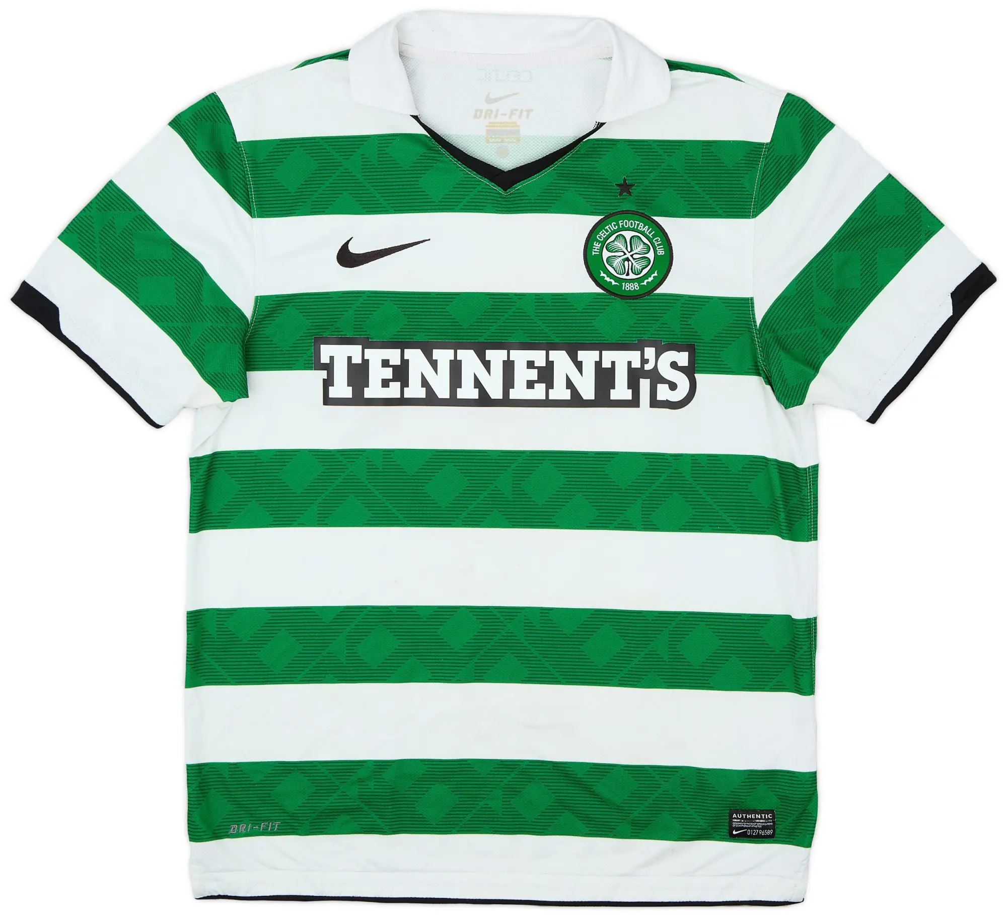 Nike Celtic Mens SS Home Shirt 2010/12
