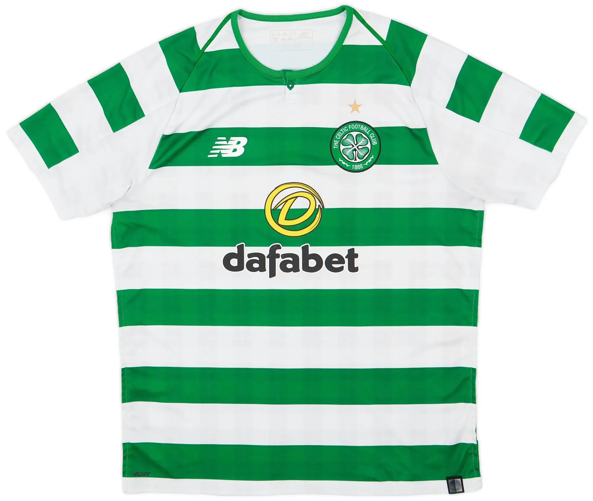 NewBalance 2018-19 Celtic Home Shirt - 6/10 - (M)