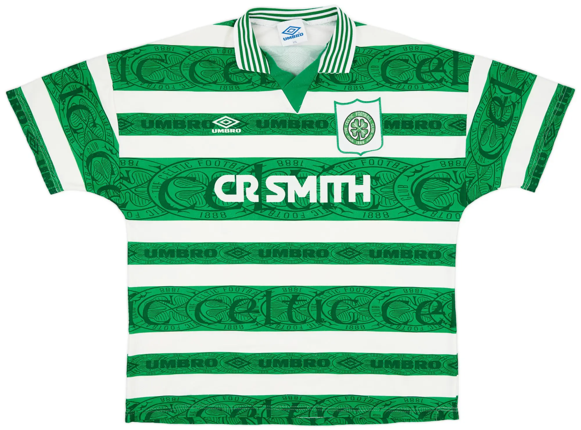 Umbro 1995-97 Celtic Home Shirt - 9/10 - (XXL)