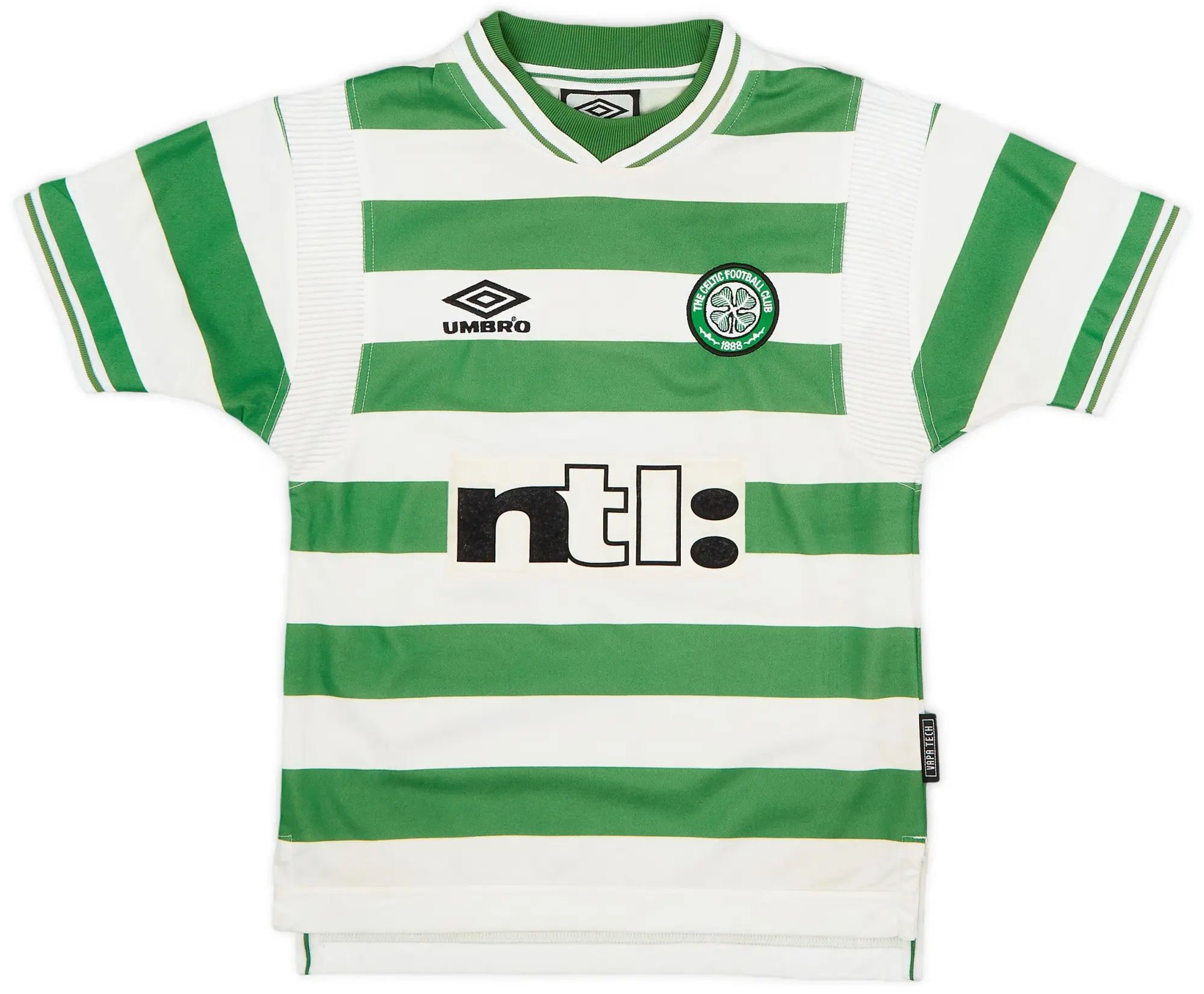 Umbro 1999-01 Celtic Home Shirt - 7/10 - (S.Boys)