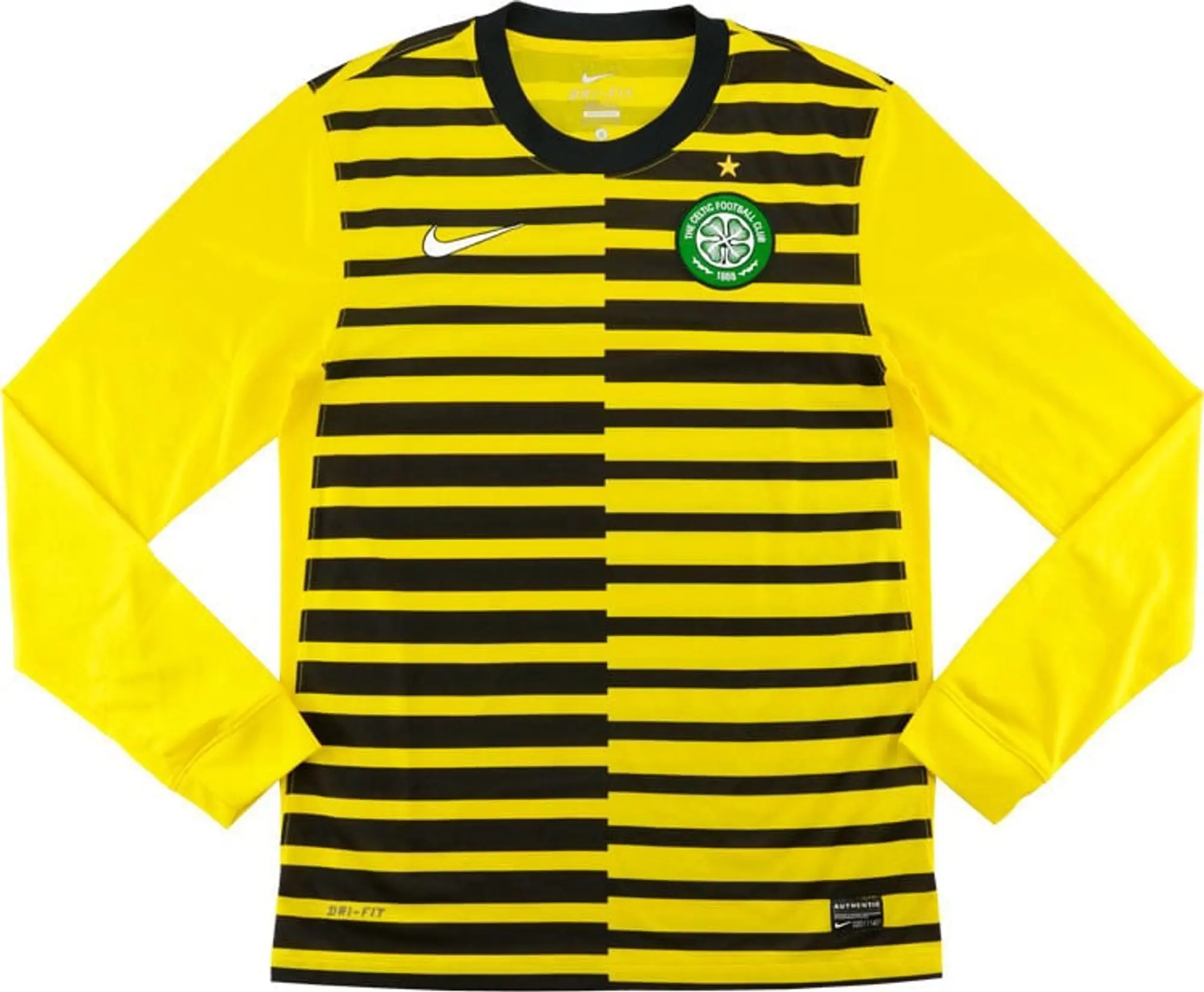 Nike 2011-12 Celtic Third L/S Shirt - 6/10 - (XL.Boys)