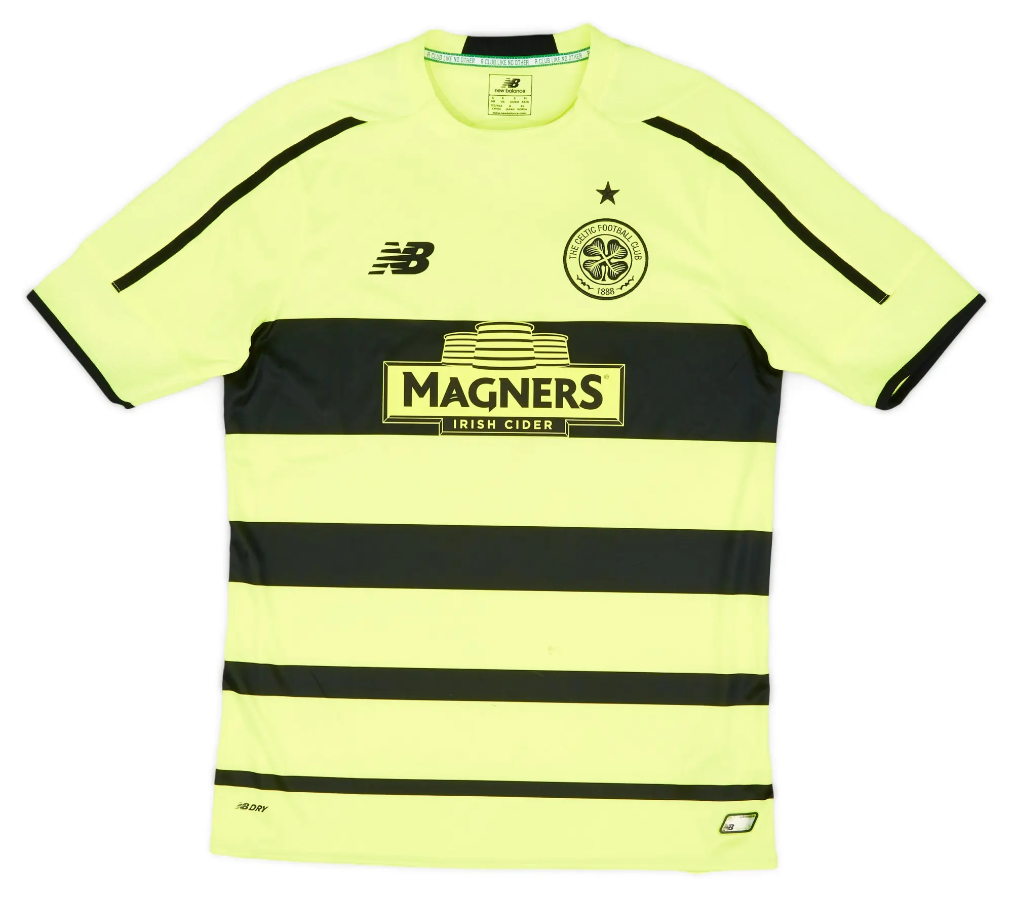 NewBalance 2015-16 Celtic Third Shirt - 6/10 - (S)